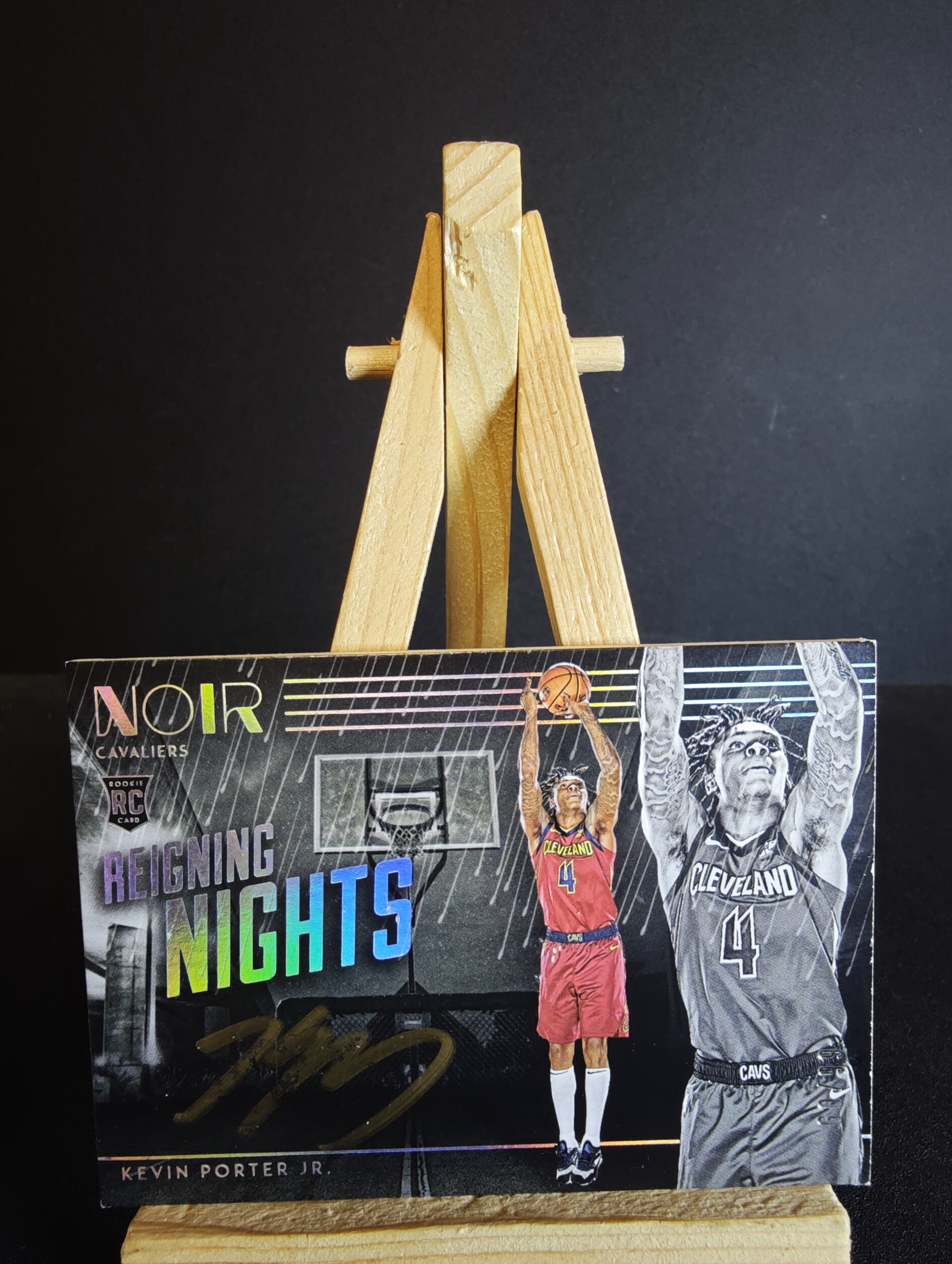 2019-20 Panini Noir Kevin Porter Jr. RC noir 签字 卡签 小 凯文 波特 雨夜 金笔签 99编 卡品如图 杰瑞9.29 91代拍