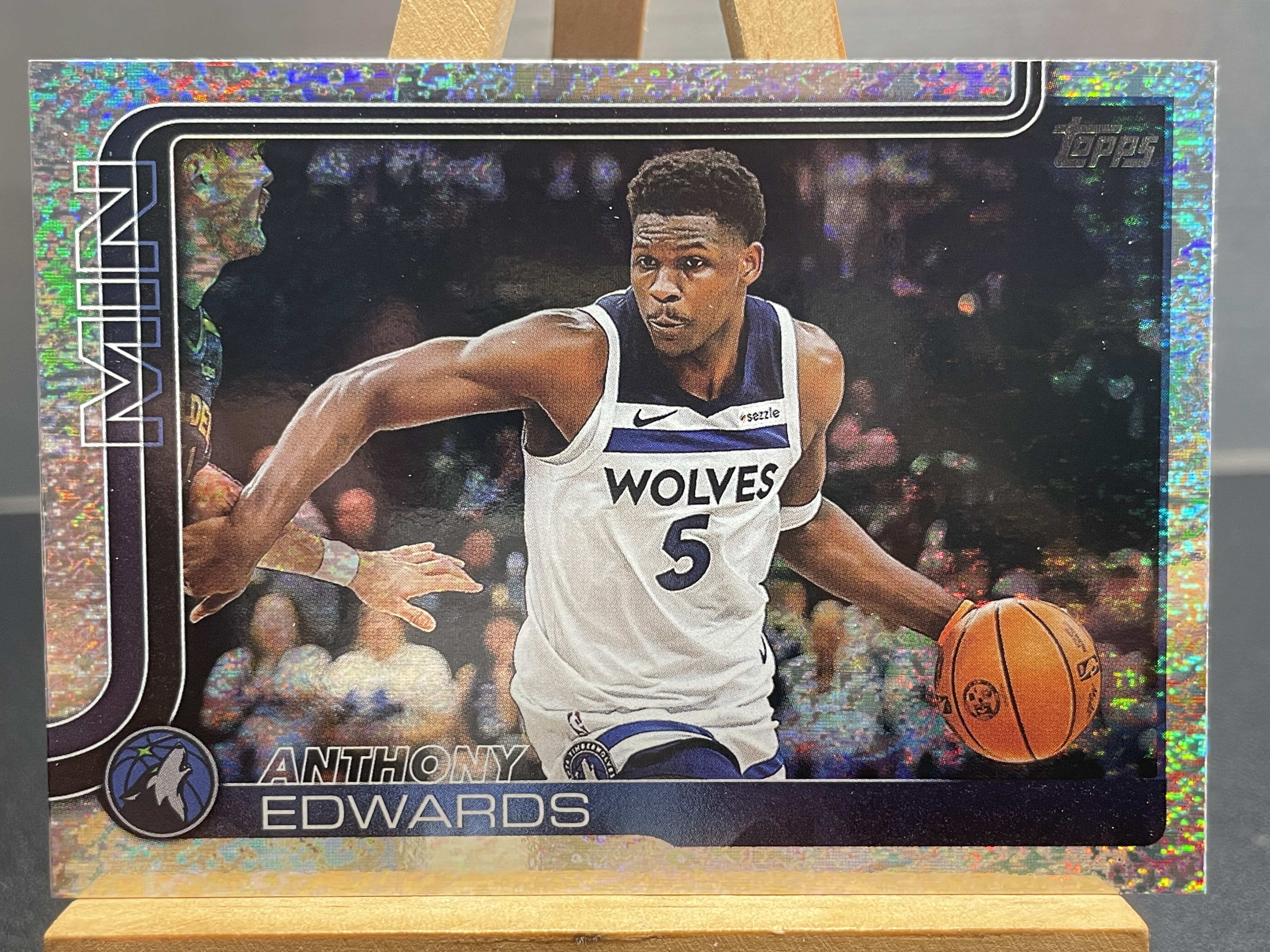 (C8) 2025 TOPPS 折射 爱德华兹 森林狼 近期大热球星 收藏必备 卡品如图 ! ! !