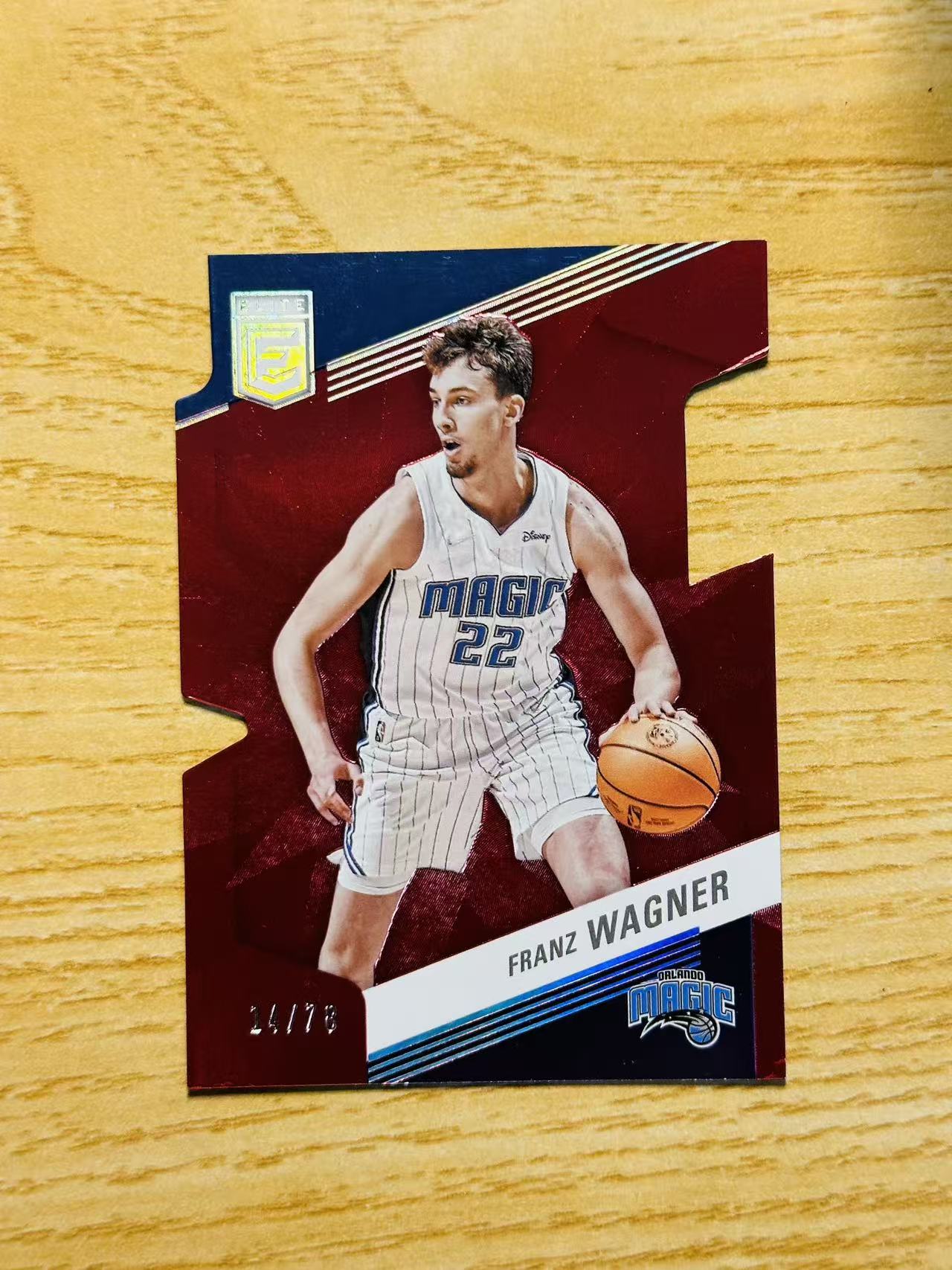 2022-23 Panini Donruss Franz Wagner 嘿嘿代卖 杜蕾斯 精英 弗朗茨 瓦格纳 78编 异形 反同背 魔术 红折 收藏必备