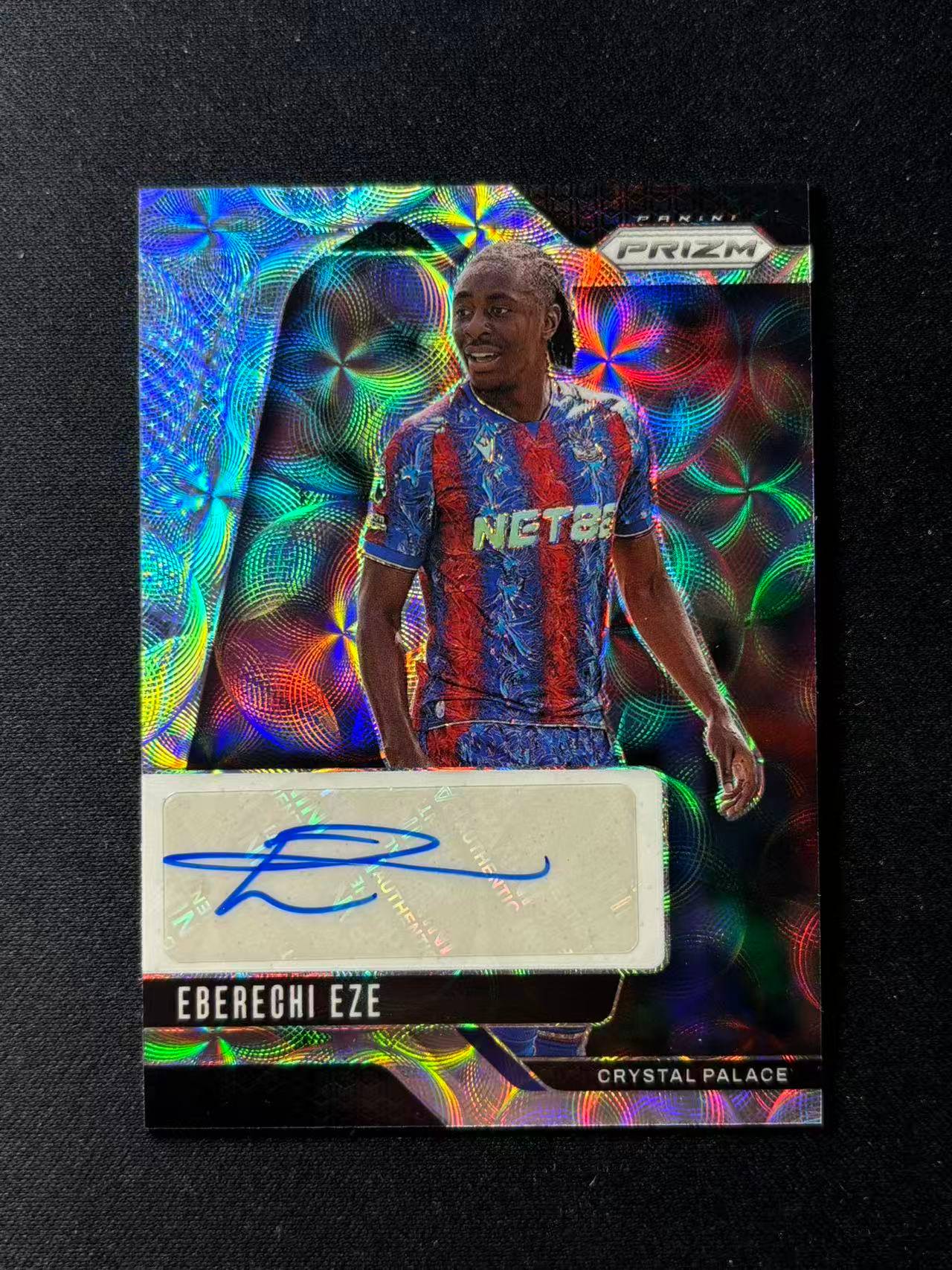 【梦卡拍卖】2024-25 Panini Prizm Eberechi Eze 单人签 签字 水晶宫 埃伯雷基 艾泽 英超PZ 细节如图 #DD# 乐哥