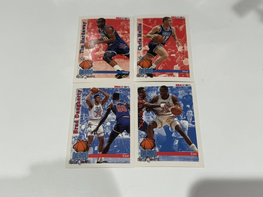 1991-92 SkyBox NBA Hoops Tim Hardaway 蒂姆 哈达威 克里斯 穆林 凯文 威尔斯 多赫特 东西部 全明星 老系列 老卡 卡品如图 收藏必备