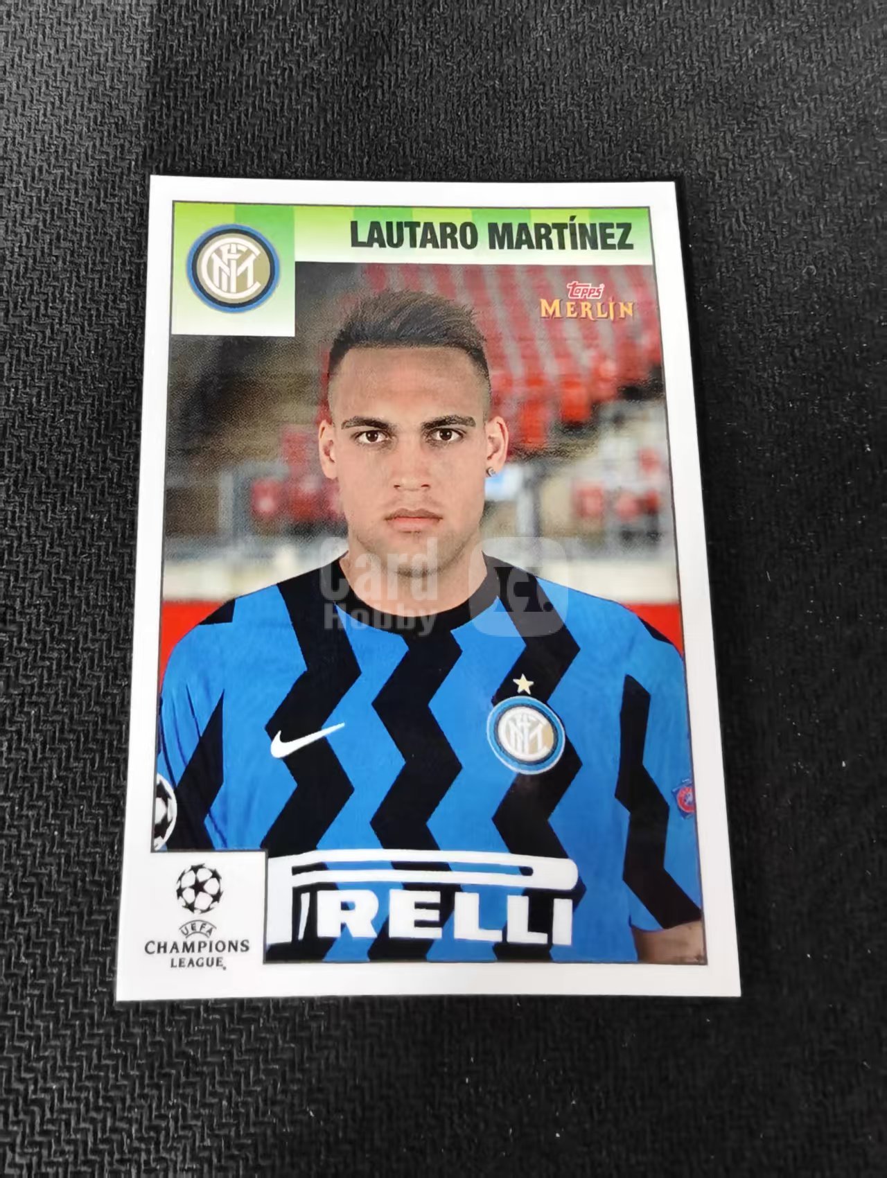 【可合并,不累计】2021 Topps Merlin 梅林95 Lautaro Martinez 欧冠 国际米兰 劳塔罗 马丁内斯 阿根廷 划痕 边角瑕疵 #58