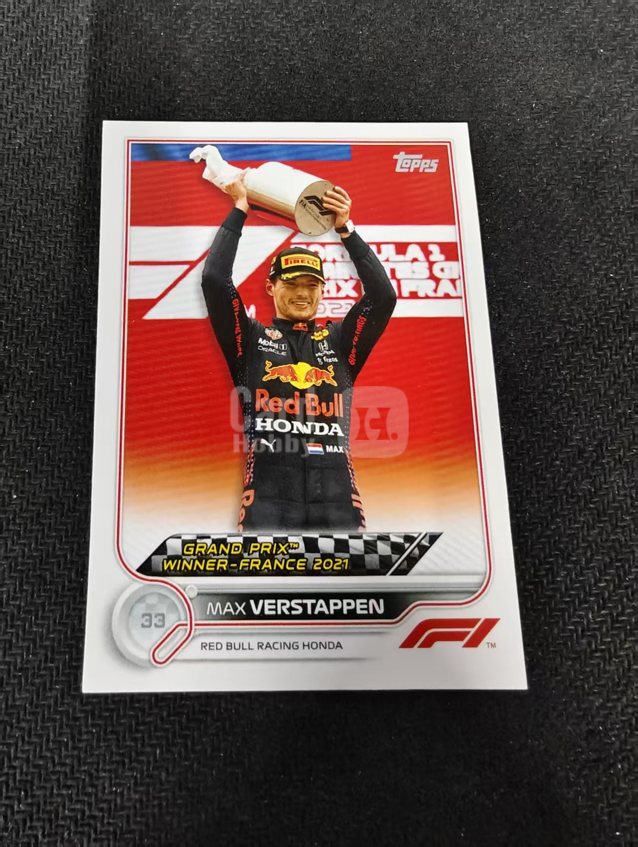 2022 Topps Chrome F1 Max Verstappen 维斯塔潘 红牛 划痕 边角瑕疵 @157