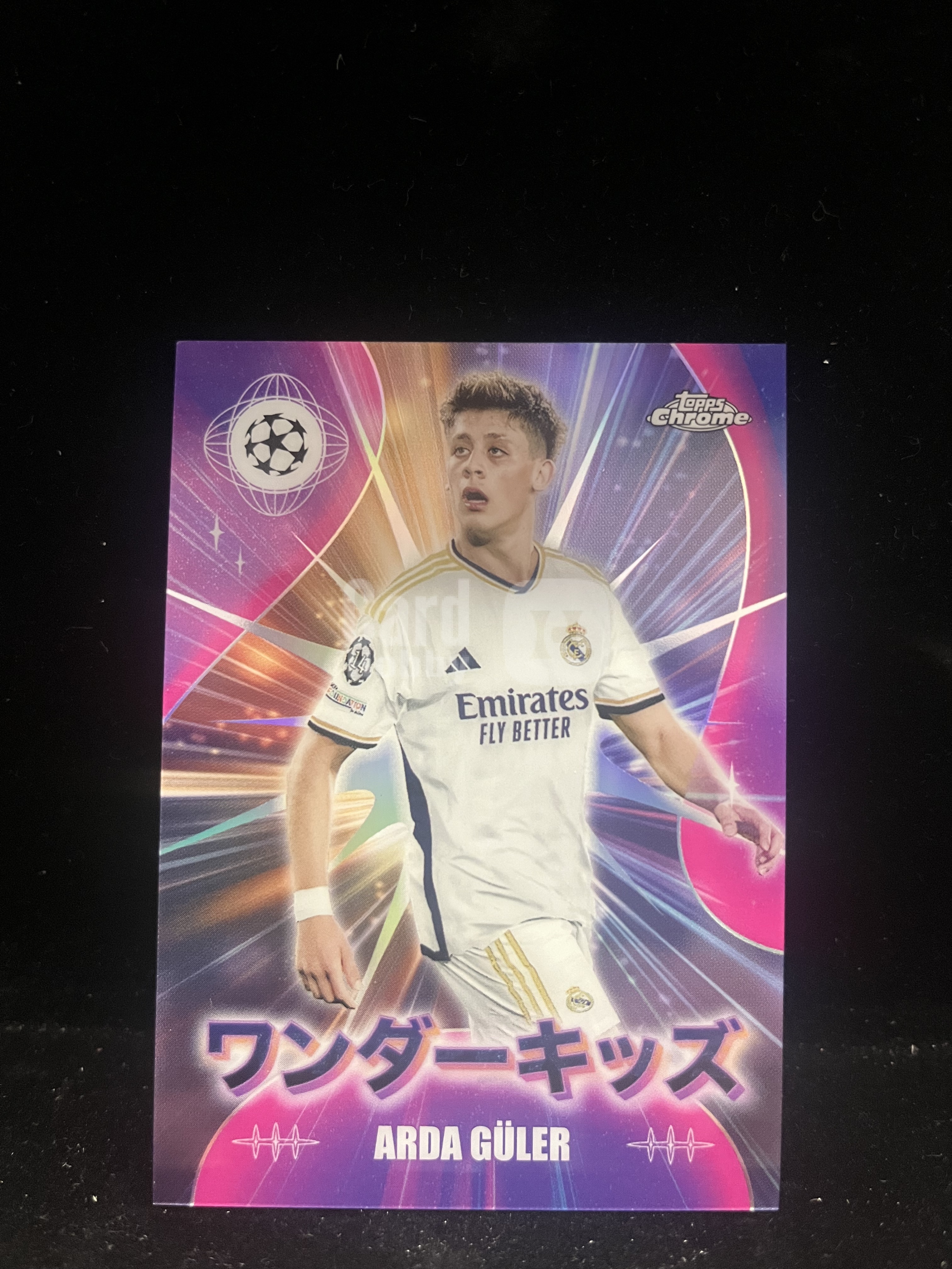 免费代拍 2024 Topps Chrome 欧冠 居莱尔 Arda Güler 折射 卡品如图#A476