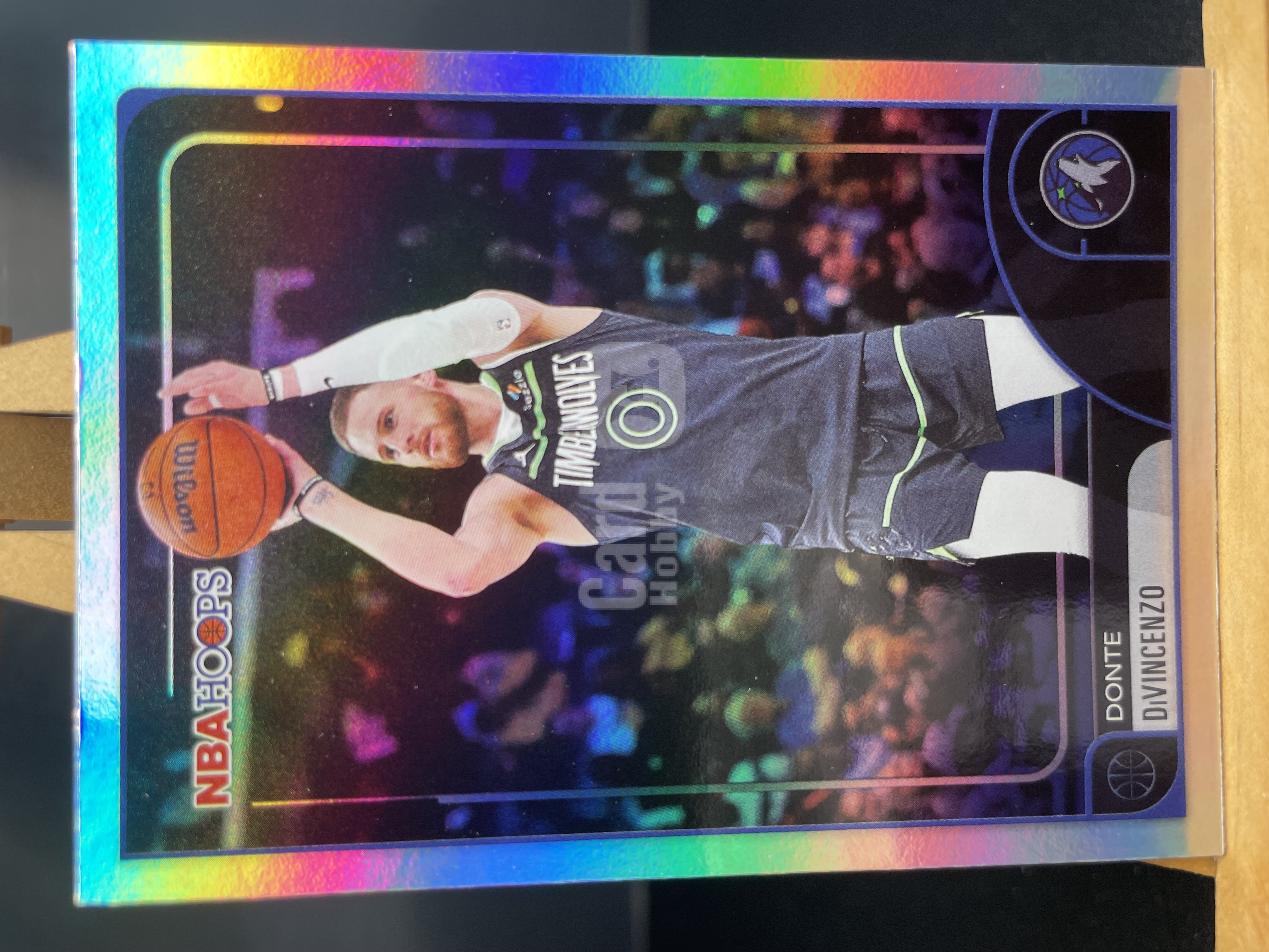 (T2) 2026 TOPPS NBAHOOPS 折射  唐特 迪温琴佐  森林狼  近期大热球星  收藏凑套必备 卡品如图 ！！！