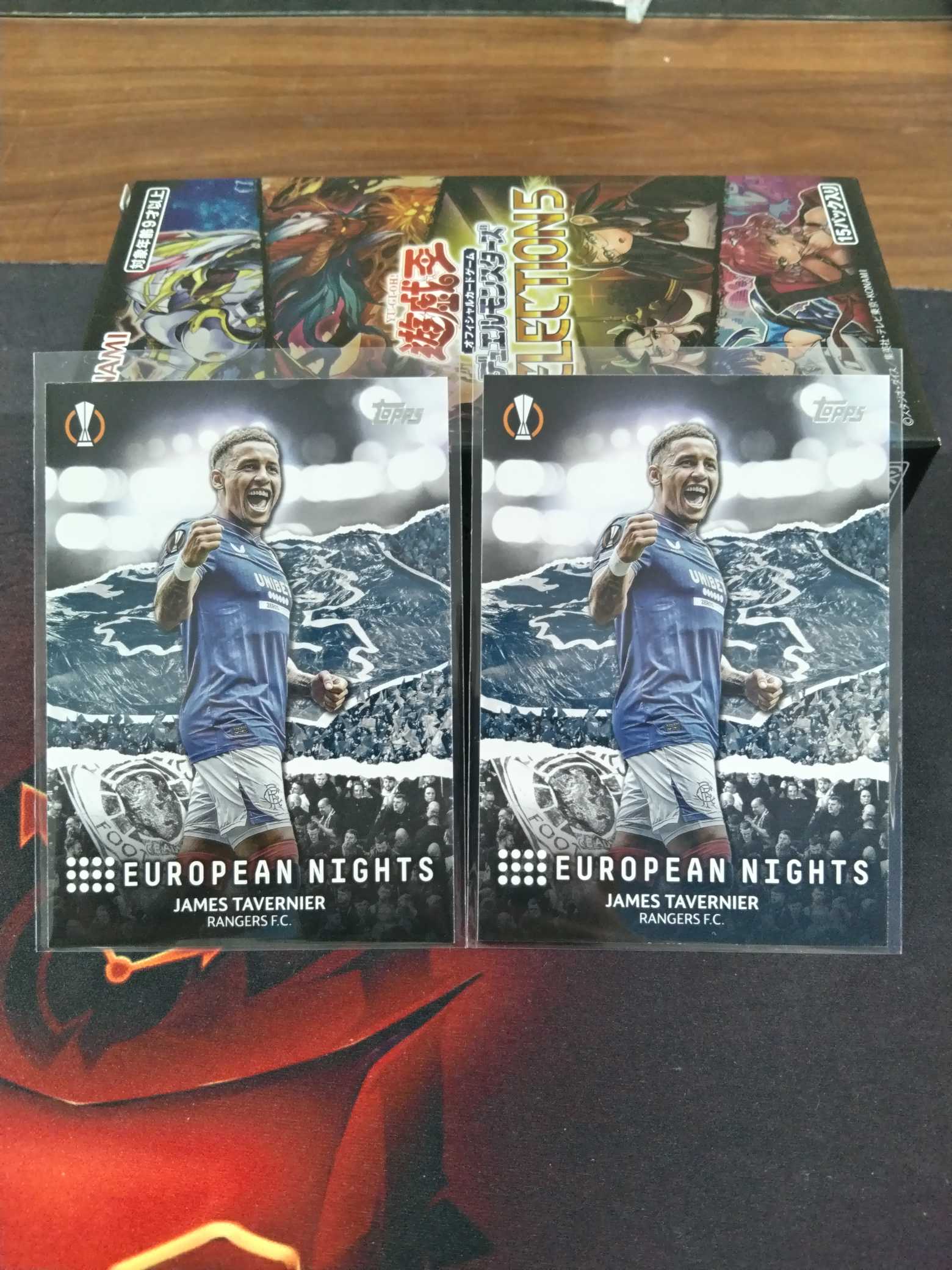 2024 Topps UCC欧战 James Tavernier 欧战系列 格拉斯哥流浪者 詹姆斯 塔弗尼尔 前卫 特卡欧洲之夜 两张打包收藏凑套专收必备胡嘉兴发不合并