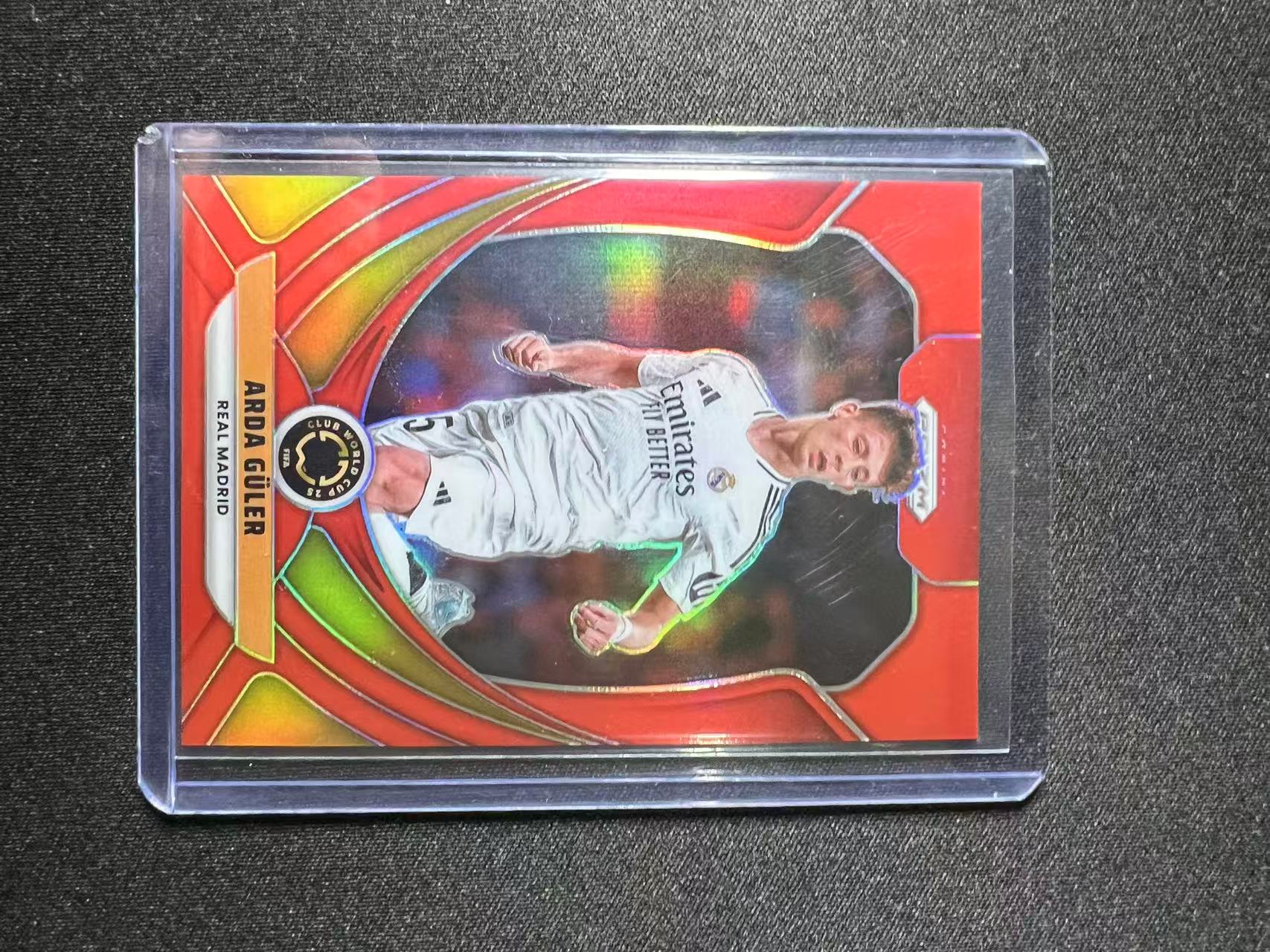 2025 Panini Prizm Arda Güler 【GT足球拍卖】世俱杯PZ系列 阿尔达 居莱尔 居勒 199编 红折 皇马