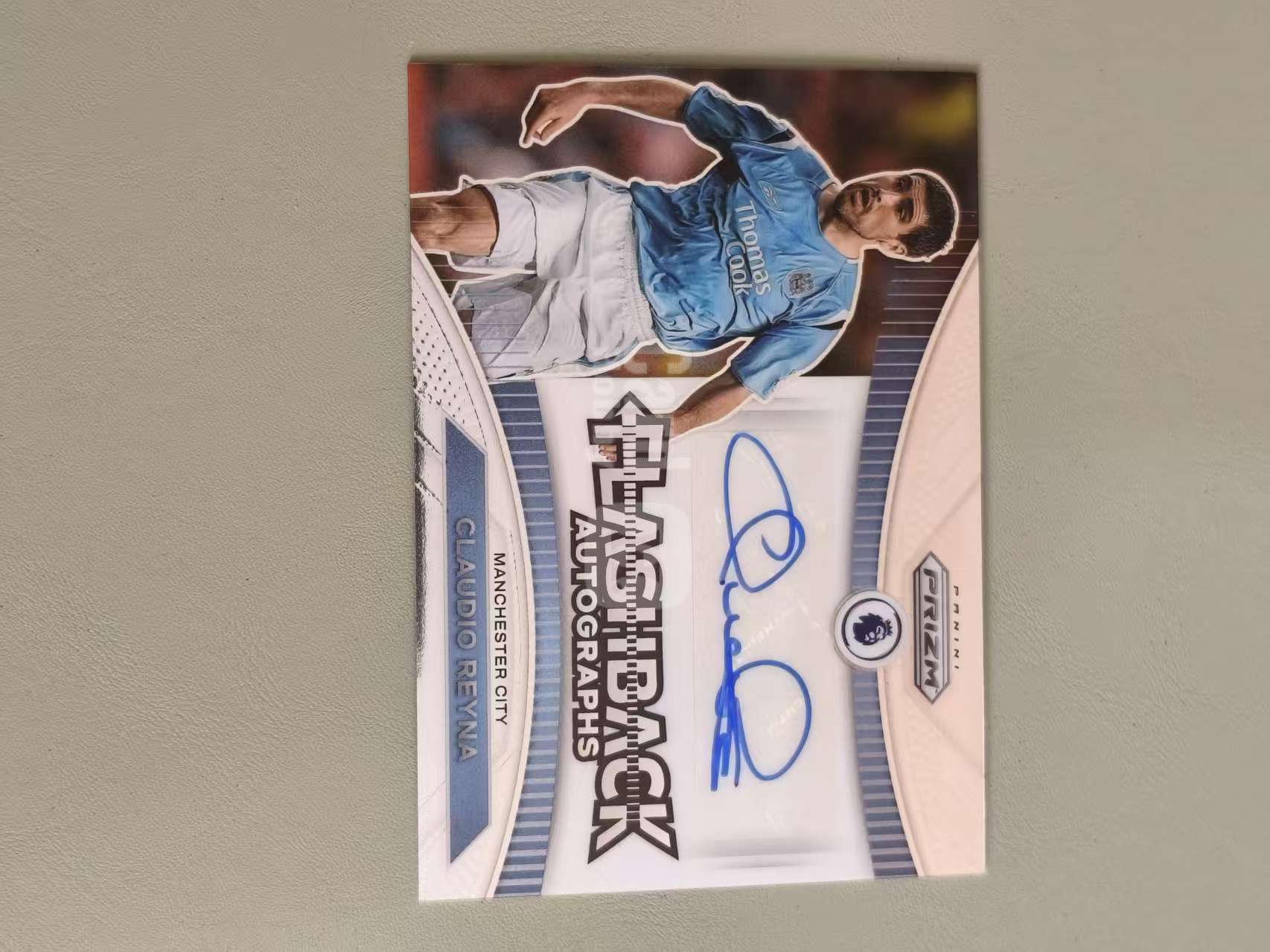 2022-23 Panini Prizm Claudio Reyna 克劳迪奥 雷纳 签字 闪回签 英超pz 曼城 名宿 美国 传奇 卡品如图