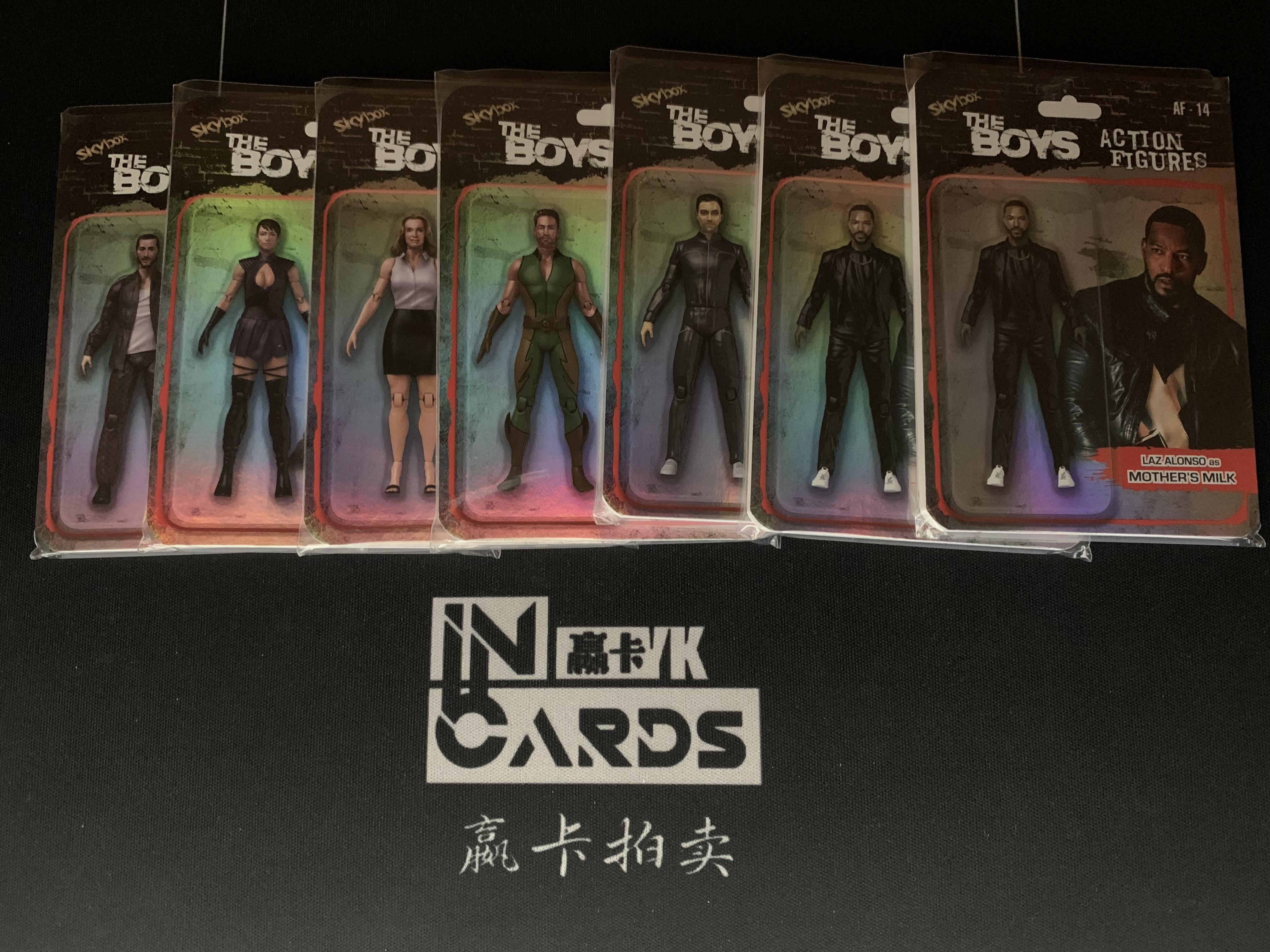 2025 Upper Deck SkyBox The Boys UD黑袍纠察队 玩具人偶特卡 Action Figures 折射 7张打包 卡品如图 麦麦