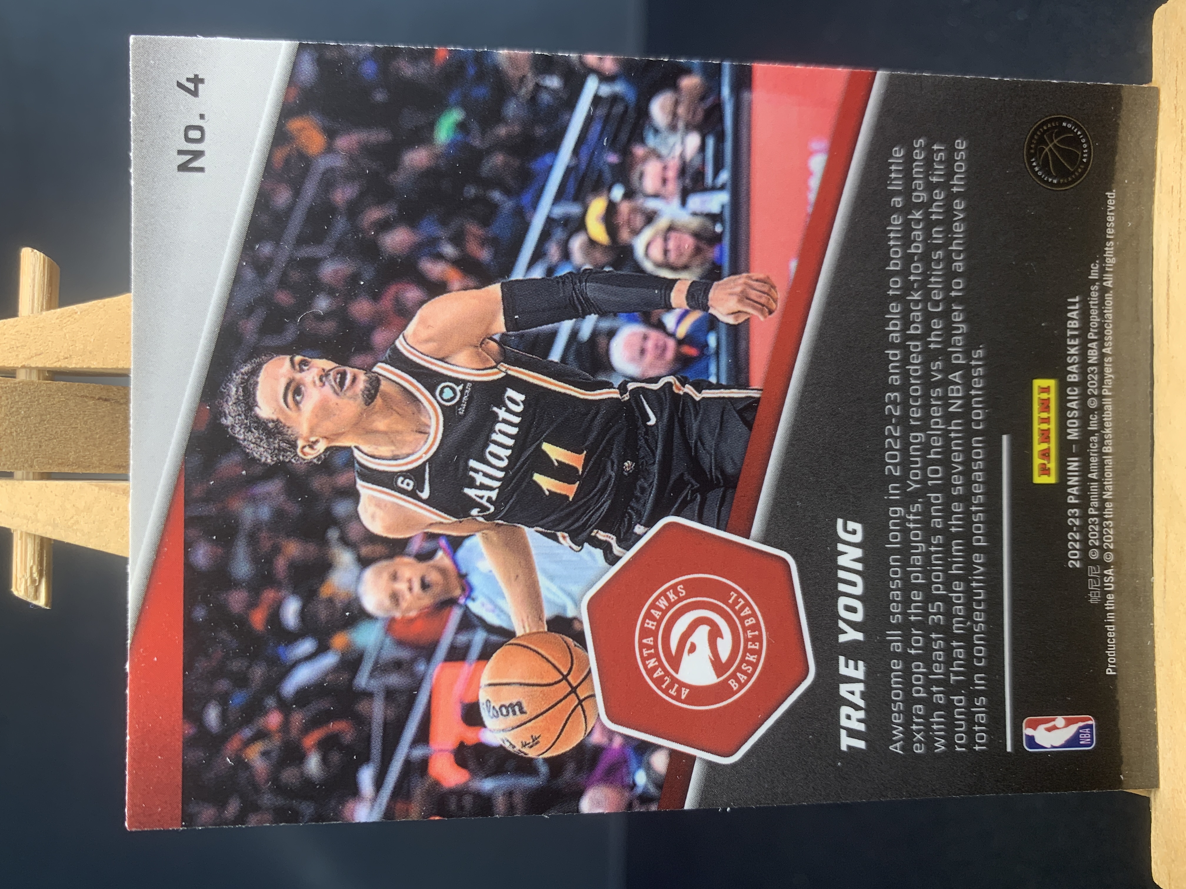 (B5) 2022-23 PANINI 马赛克系列 特卡 吹杨 特雷 杨 老鹰 实卡好看 收藏凑套必备 卡品如图 !!!