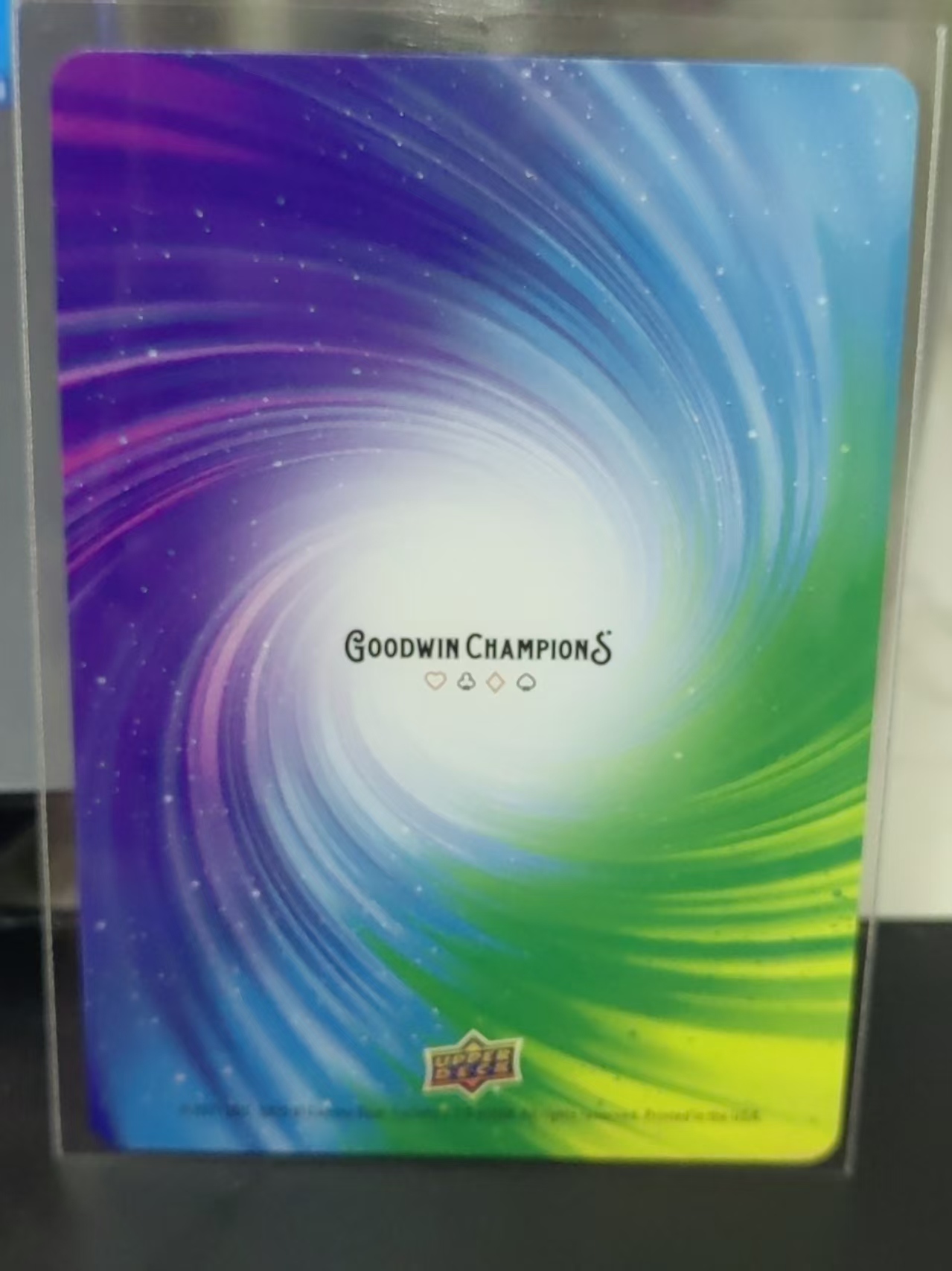 2021 Upper Deck Goodwin Champions Basi 古德温 银折 蛇 扑克牌 梅花8 篮 白边白角 不保卡品 卡品如图