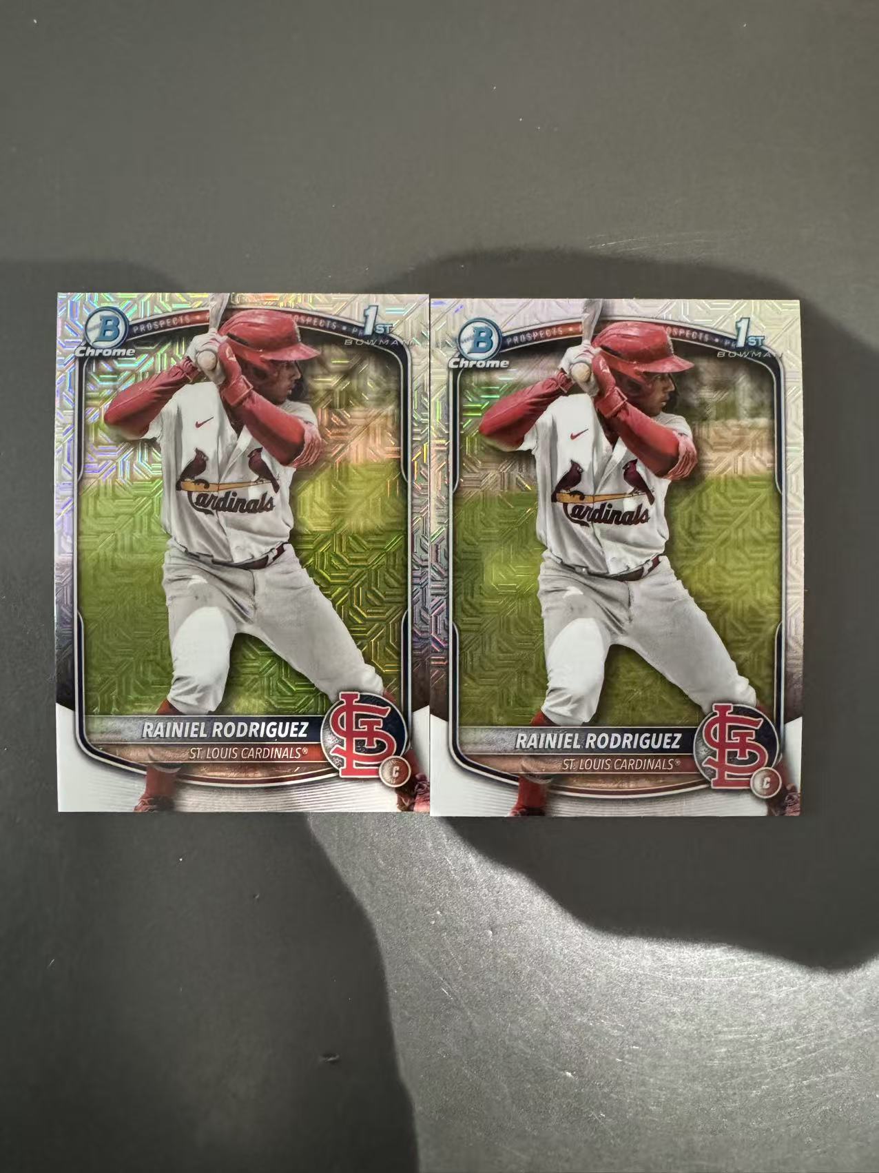 2025 Topps Bowman Chrome Rainiel Rodriguez 圣路易斯红雀 农场 1st 雷尼尔 罗德里格斯 迷宫折 卡品如图 凑套收藏