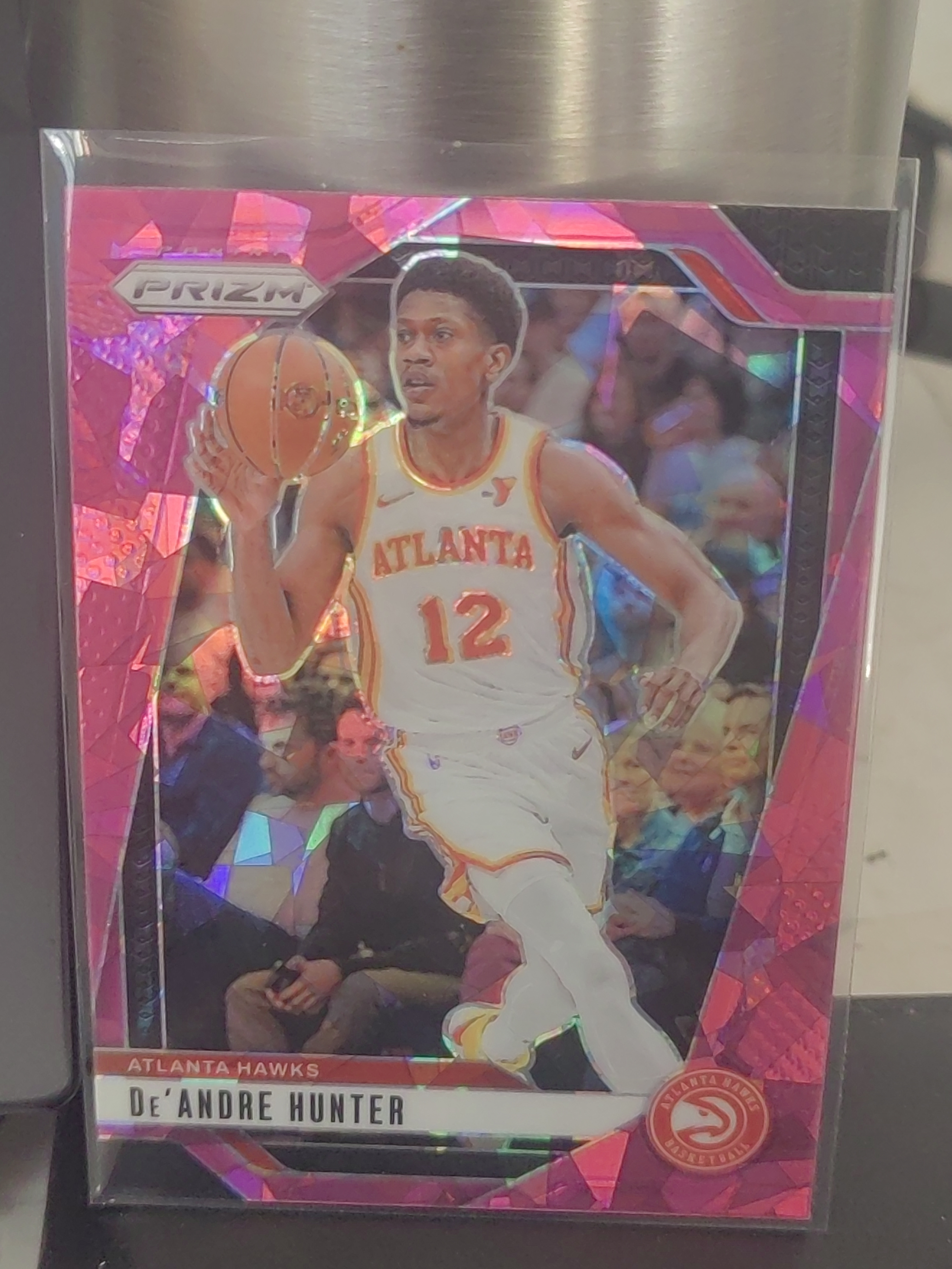 2024-25 Panini Prizm De'Andre Hunter PZ 粉碎冰 德安德烈·亨特 老鹰 篮 白边白角 不保卡品 卡品如图