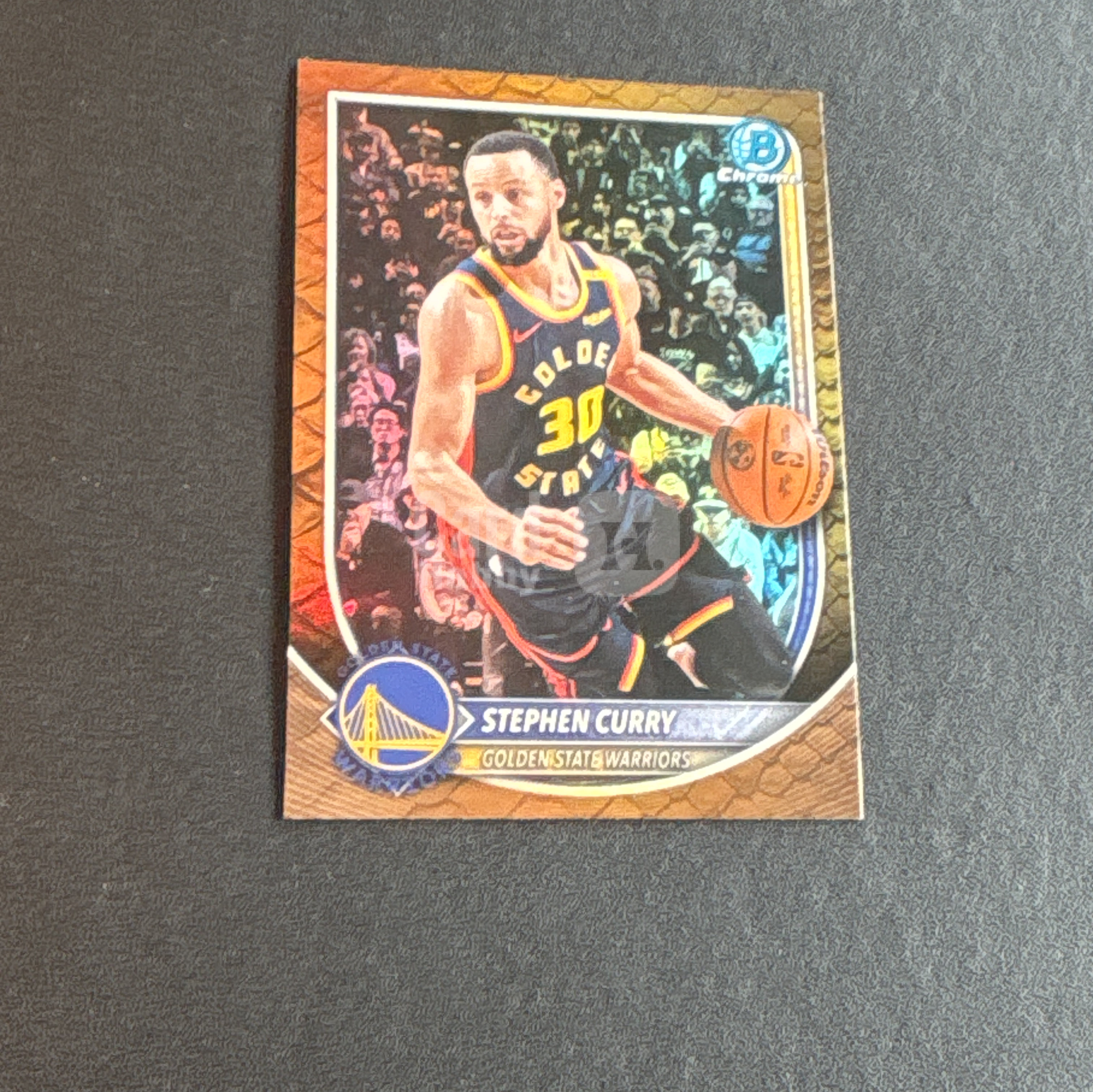 2025 Topps Bowman Stephen Curry 【小柴拍卖】斯蒂芬 库里 勇士 折射 chrome 侠客01