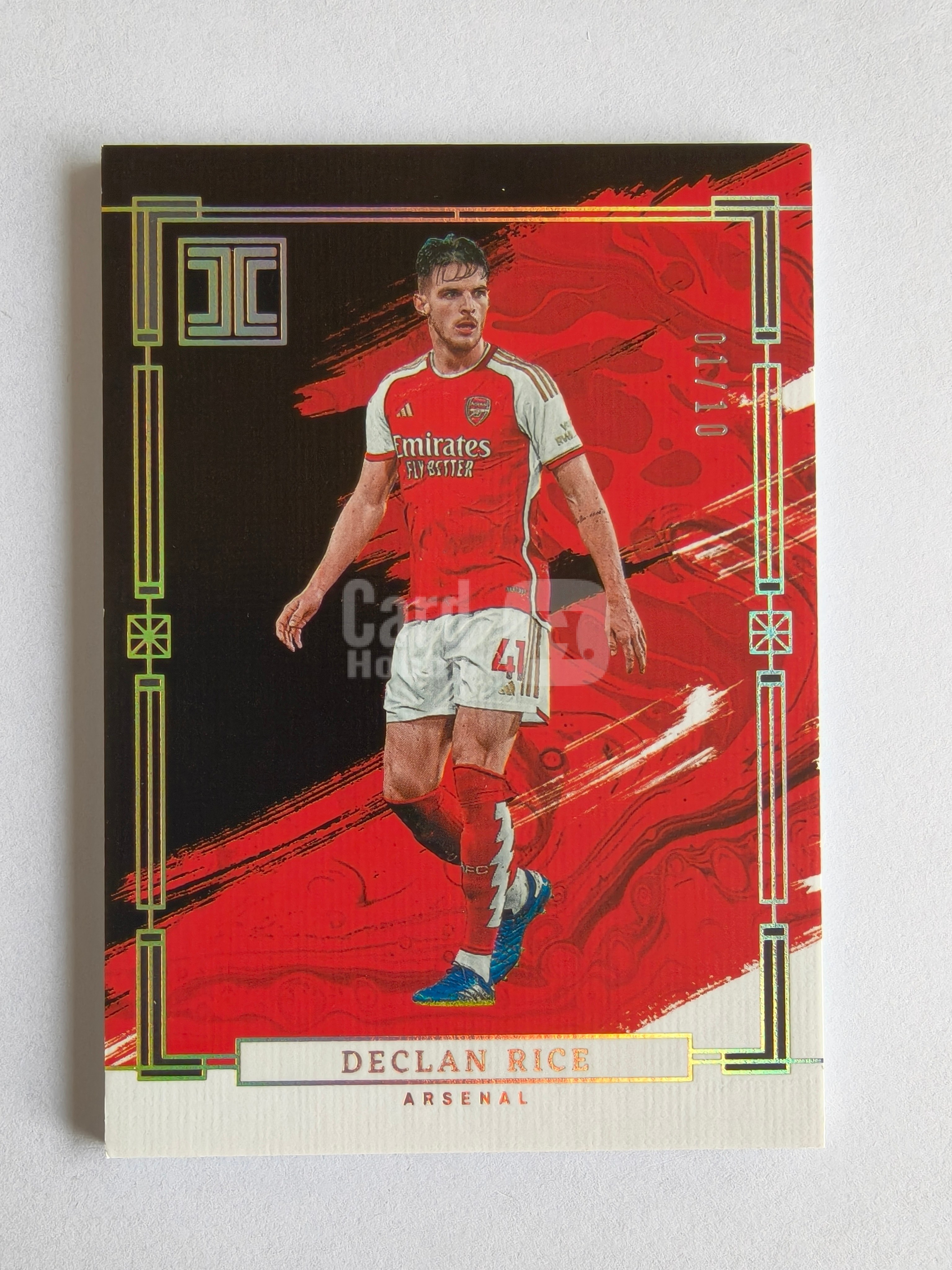 2023-24 Panini Impeccable Declan Rice 英超 小真金 阿森纳 金平行 10编 德克兰 赖斯 超低编 首编 收藏必备 卡品如图 TY568