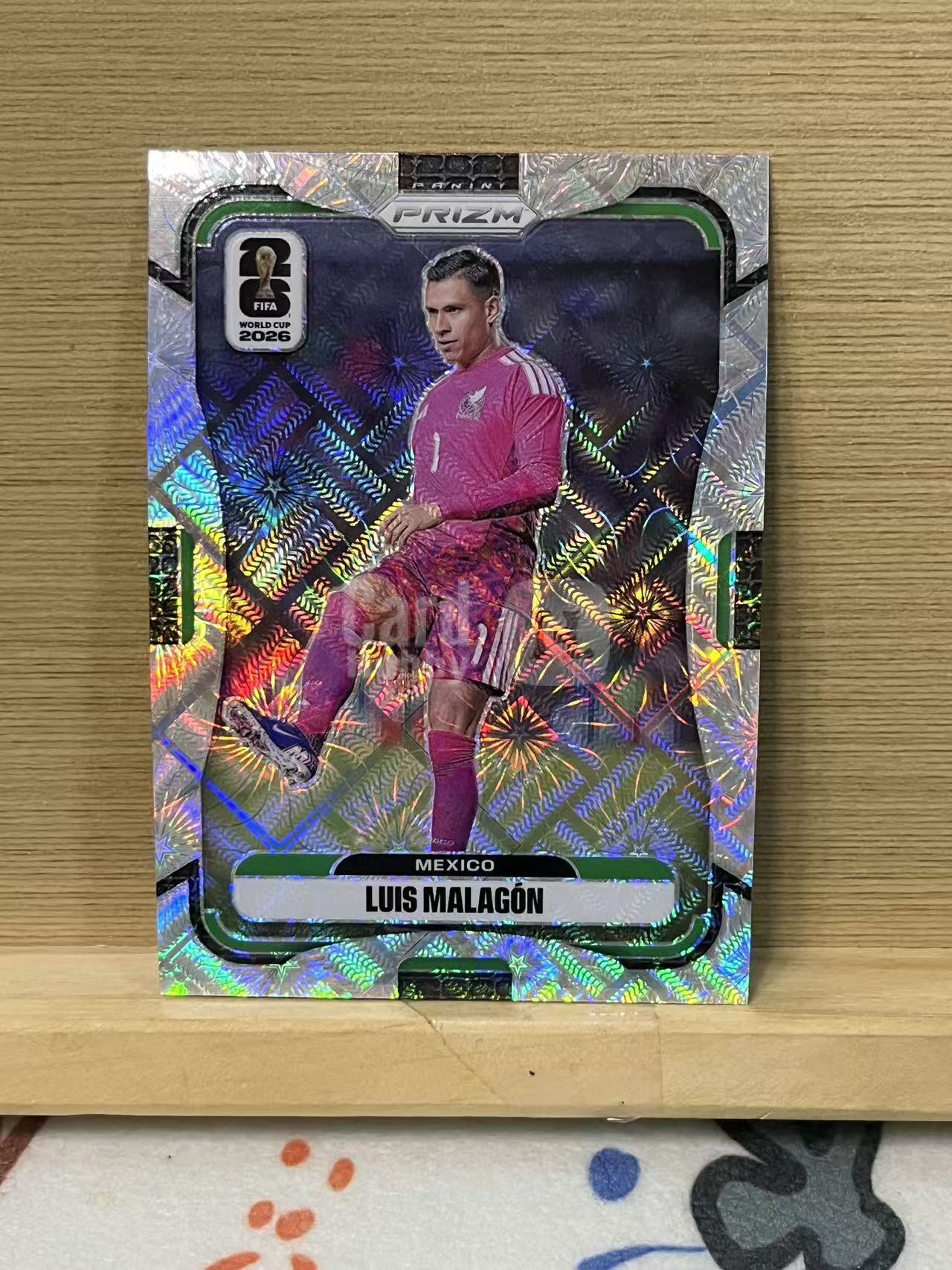 2026 Panini World Cup Prizm luis malagon 路易斯 马拉贡 墨西哥 烟花折 银折 世界杯 实卡精美 卡品如图 LA-1