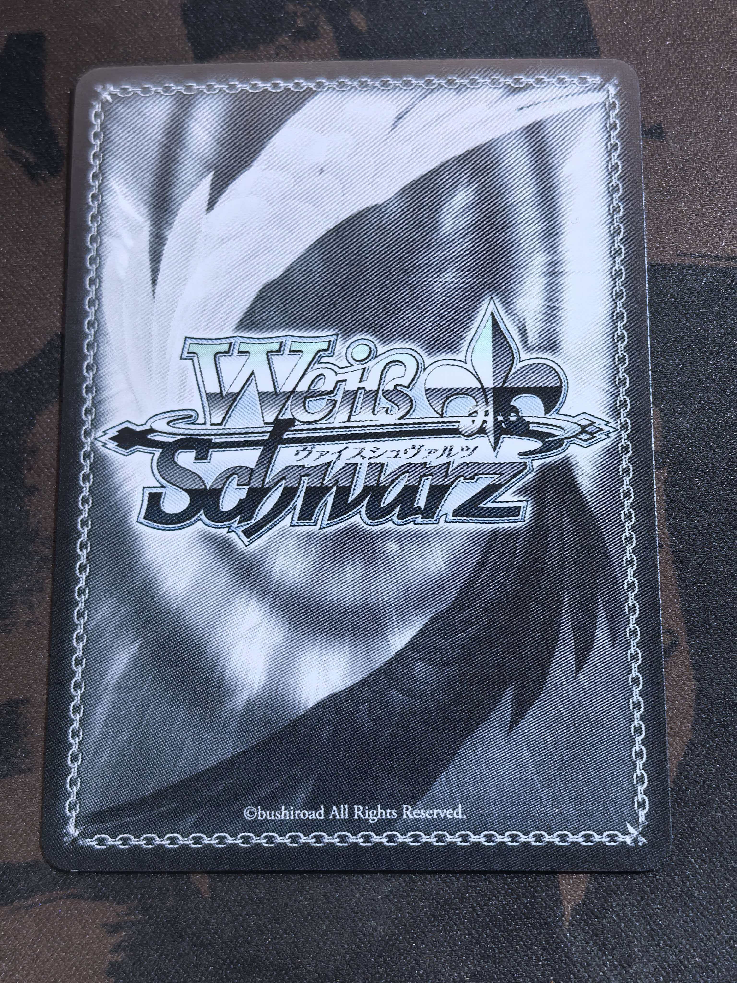 Weiss Schwarz《Fate/stay night》系列 简中 “一起战斗的觉悟 士郎” FS/SZ09-015S SR星闪 默认微瑕 卡品如图