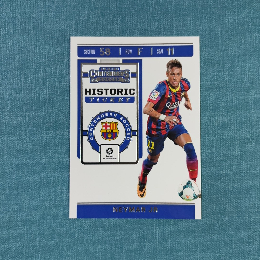 2019-20 Panini Chronicles 编年史 Neymar 内马尔 球票 巴塞罗那 巴萨 卡品如图 FNG