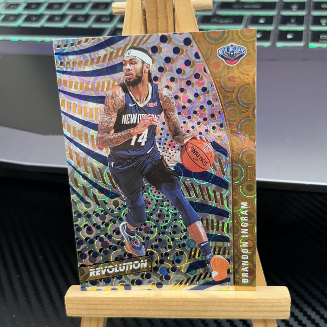 2020-21 Panini Revolution Brandon Ingram 英格拉姆 鹈鹕 银折 折射 革命系列 卡品如图 凑图必备 值得收藏!免费代卖!