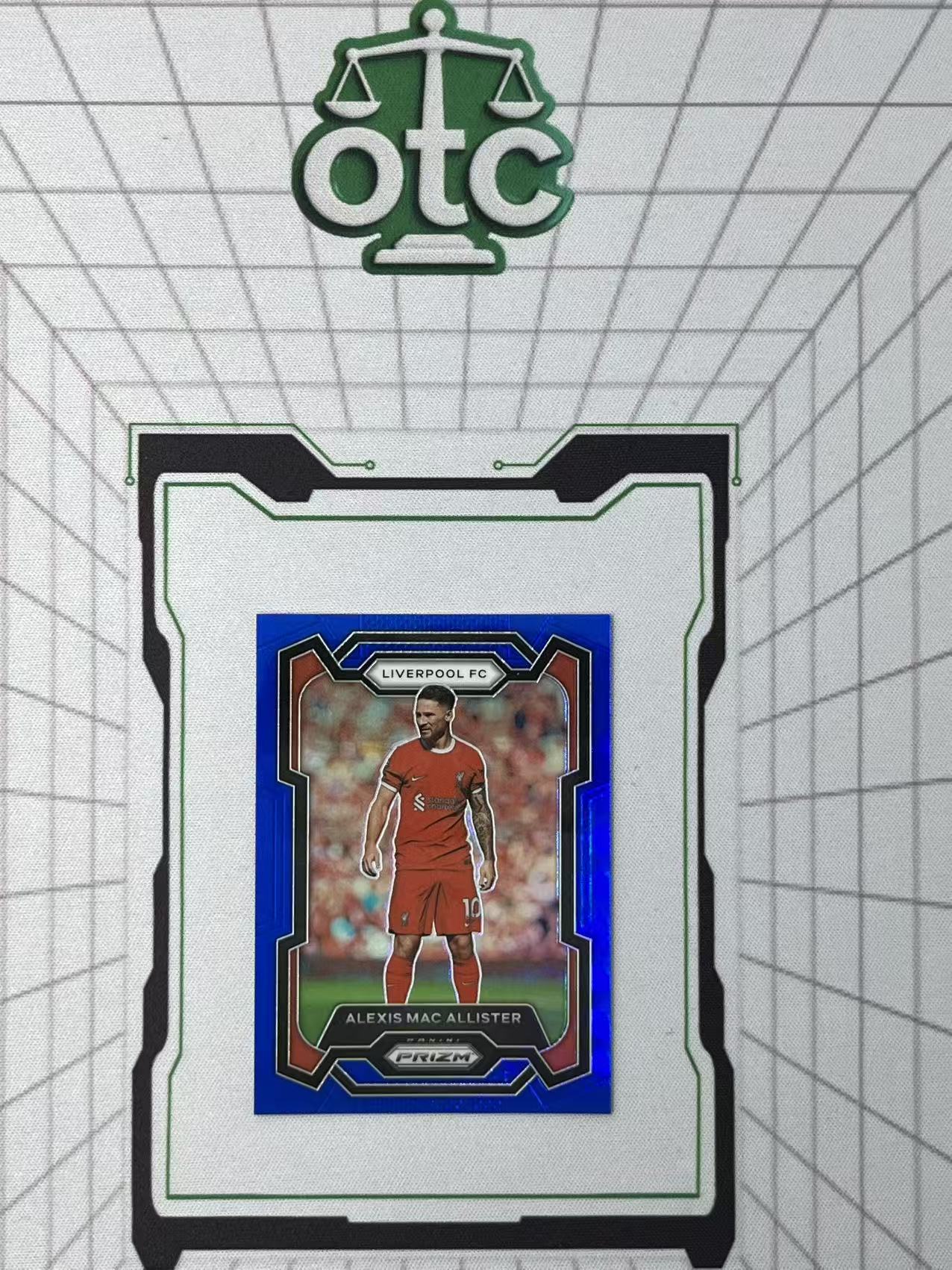 2024-25 Panini Prizm Alexis Mac Allister 【盎司收藏】麦卡利斯特 正蓝折 299编 利物浦 阿根廷 布莱顿 英超 #2 JJ27