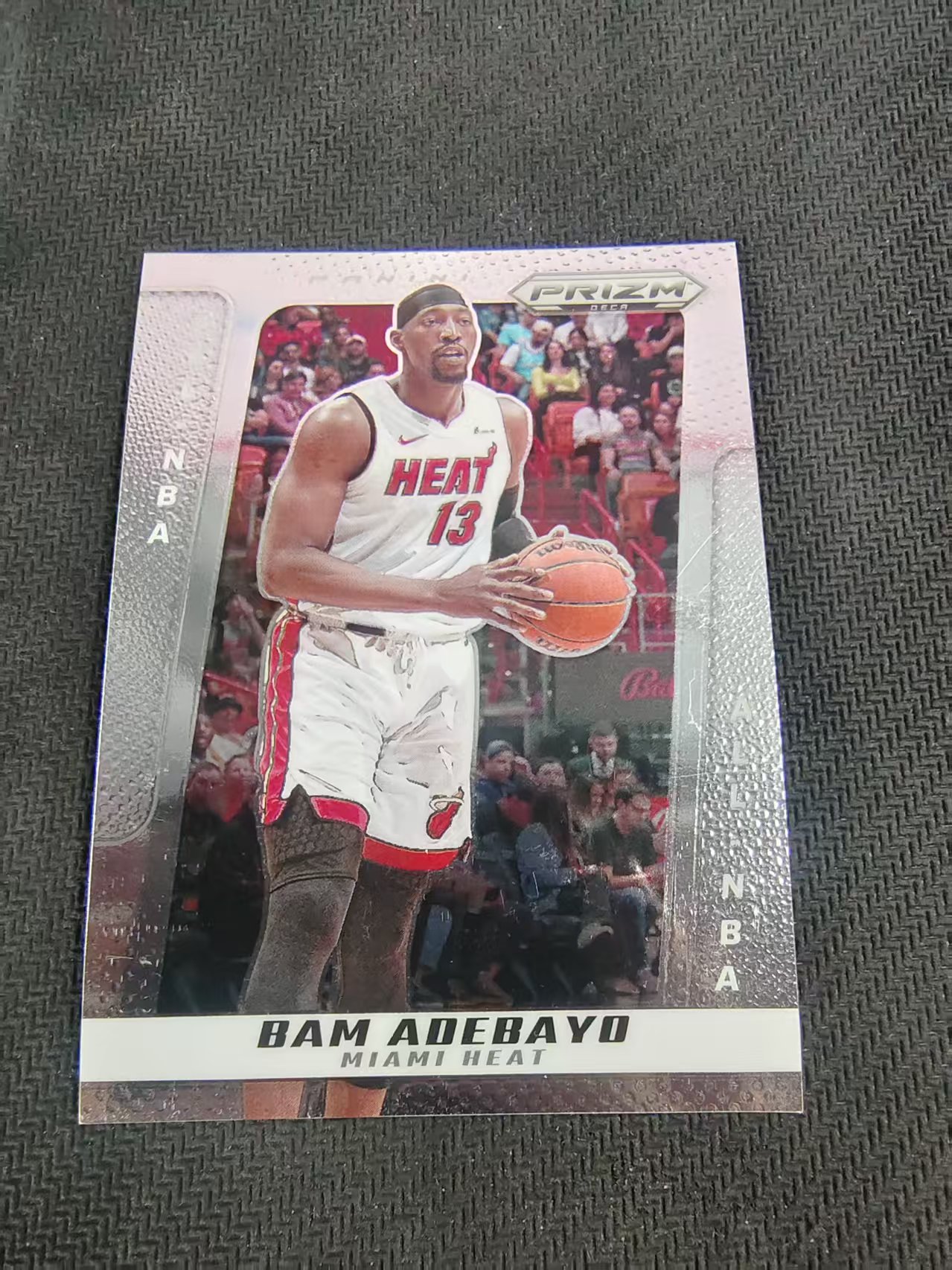 【可合并,不累计】2024-25 Panini Prizm Bam Adebayo PZ DECA 阿德巴约 热火 复刻 划痕 边角瑕疵 #281