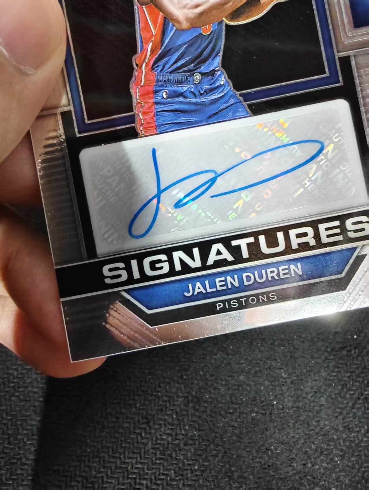 2022-23 Panini Prizm Jalen Duren RC 活塞 杰伦 杜伦 签字 新秀 全明星 内线大闸 瑕疵如图
