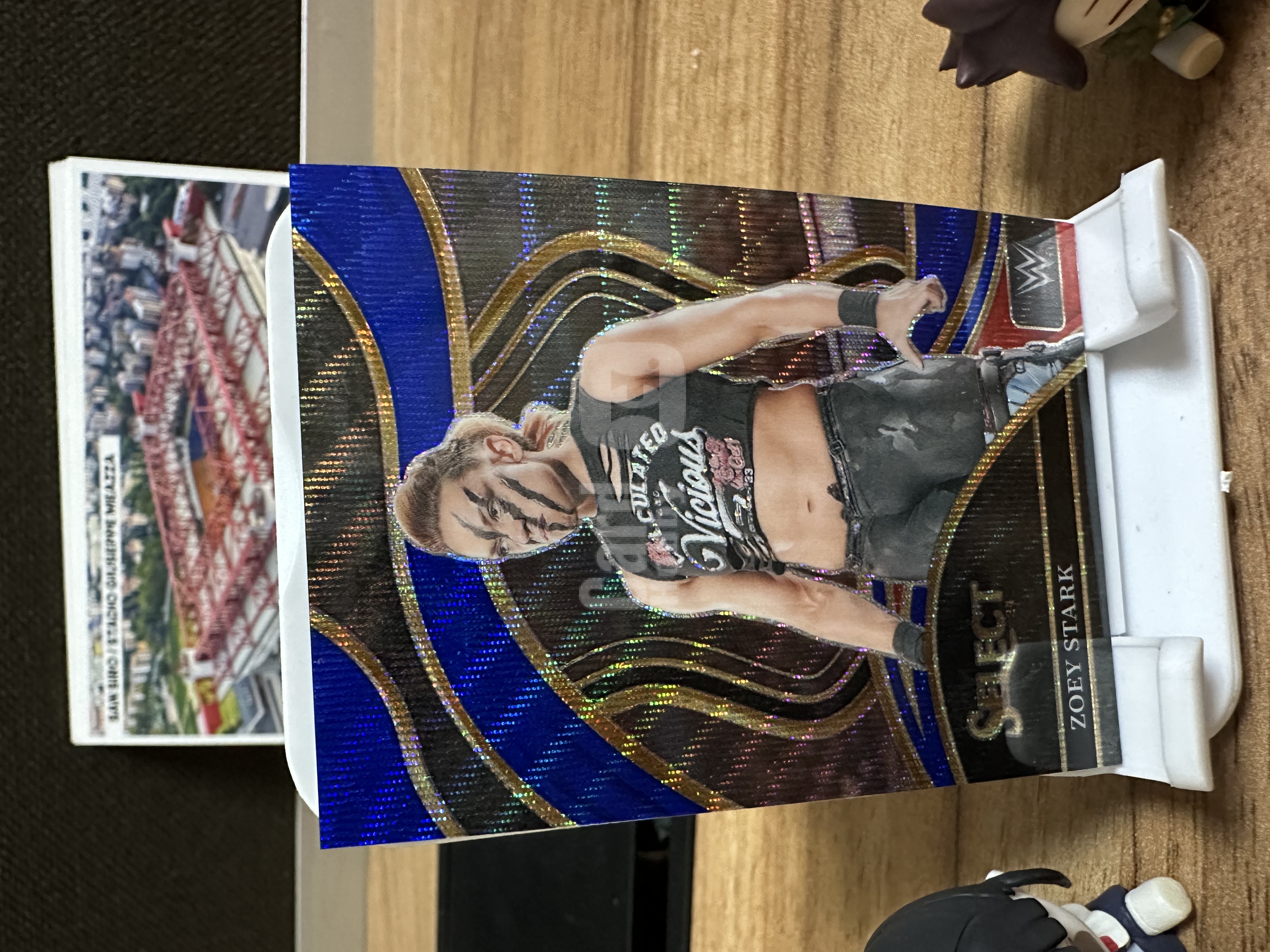 2024 Panini Select Zoey Stark 佐伊 斯塔克 RINGSIDE 三级 49编 蓝波纹