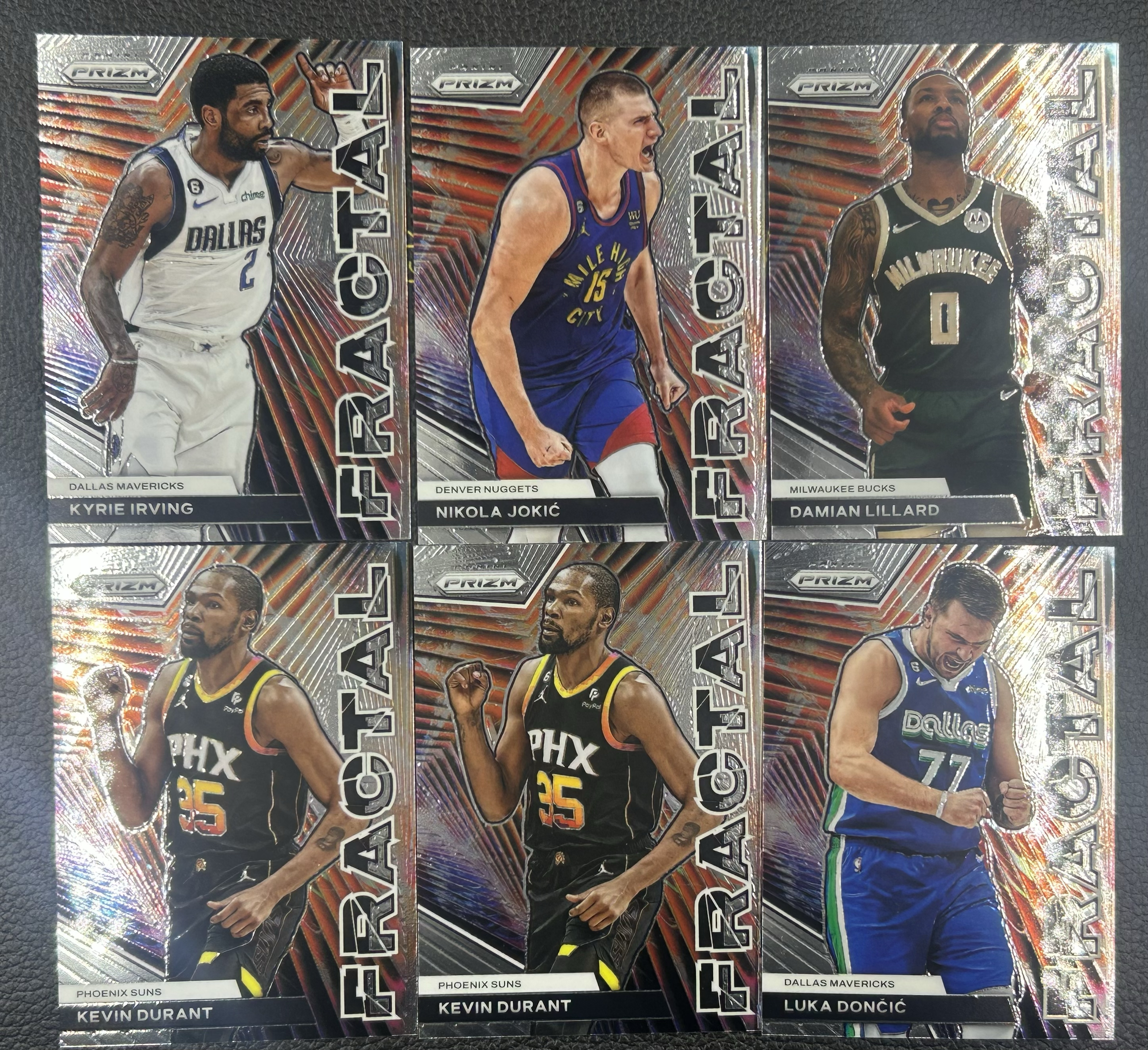 2023-24 Panini Prizm 【大兔子跳跳免费拍卖】 PZ 特卡 怒吼 特卡 FTACTAL 杜兰特 约基奇 利拉德 欧文 东契奇 免费拍卖免运费