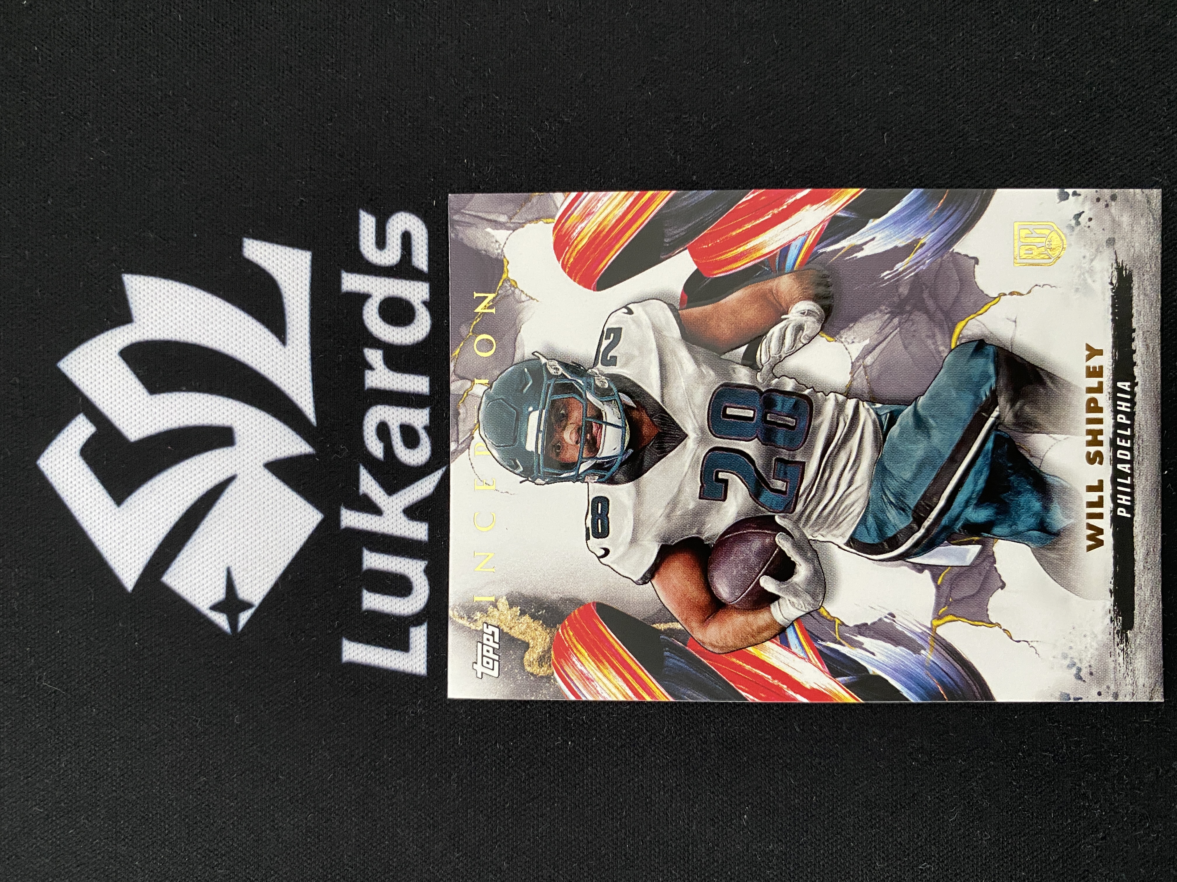 2024 Topps Inception Will Shipley RC 【禄卡拍卖】盗梦空间 威尔 希普利 新秀 费城老鹰 4.22-米勒-Z03