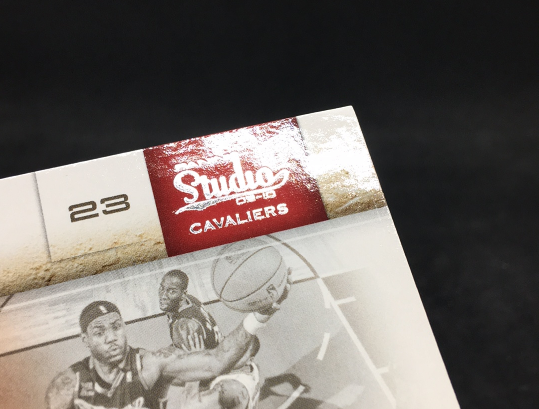 【DC拍卖】11.17 PANINI STUDIO 元年系列 实卡美如画 03白金一代领军人物 现今联盟第一人 LBJ 皇帝 勒布朗 詹姆斯(微瑕)