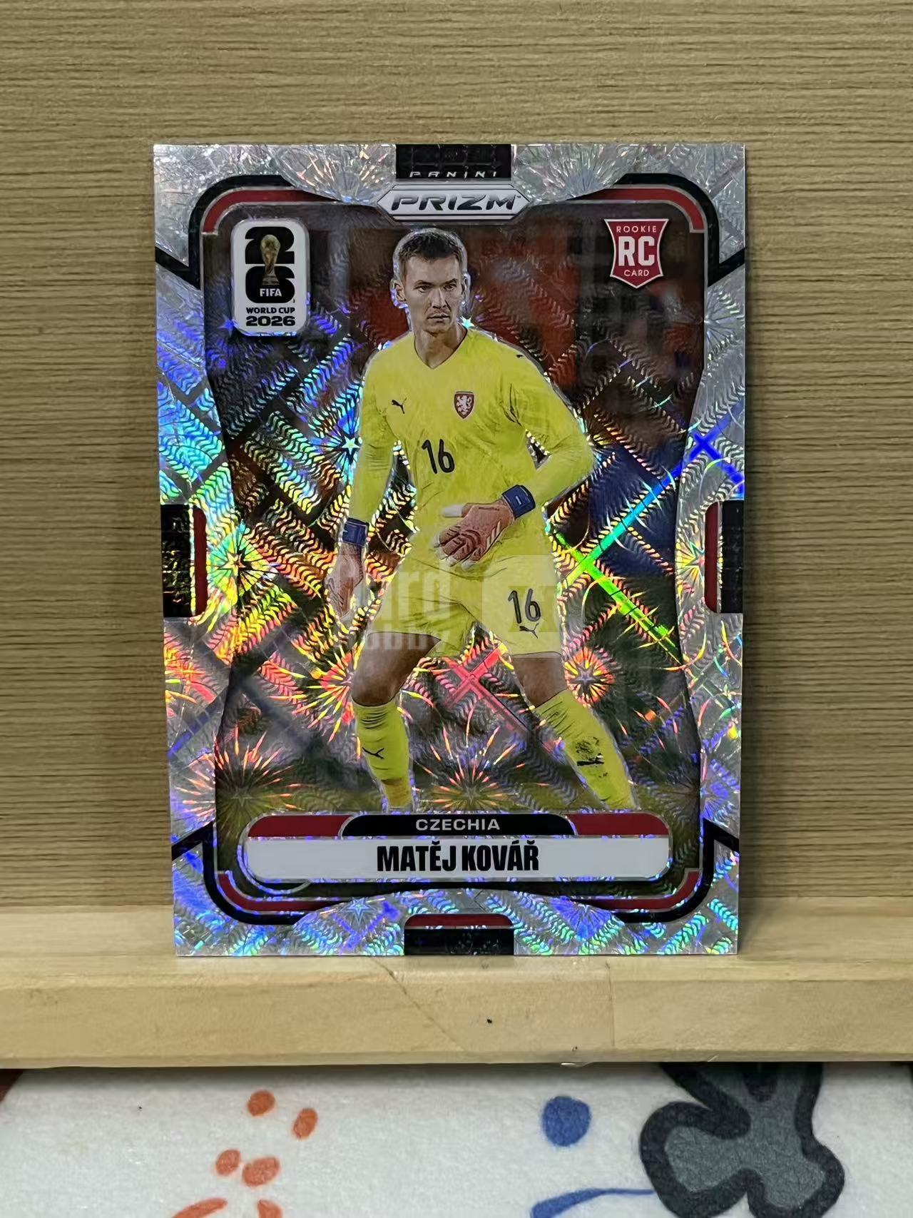 2026 Panini World Cup Prizm Matej Kovar RC 科瓦尔 新秀 捷克 烟花折 银折 世界杯 实卡精美 卡品如图 LA-1