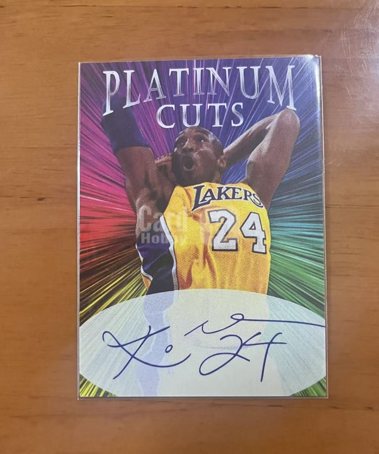 2009 美国体育 Star Platinum Kobe Bryant 科比 布莱恩特 小飞侠 黑曼巴 湖人队 签字 稀有印签 限量版 凑套必备 收藏必备