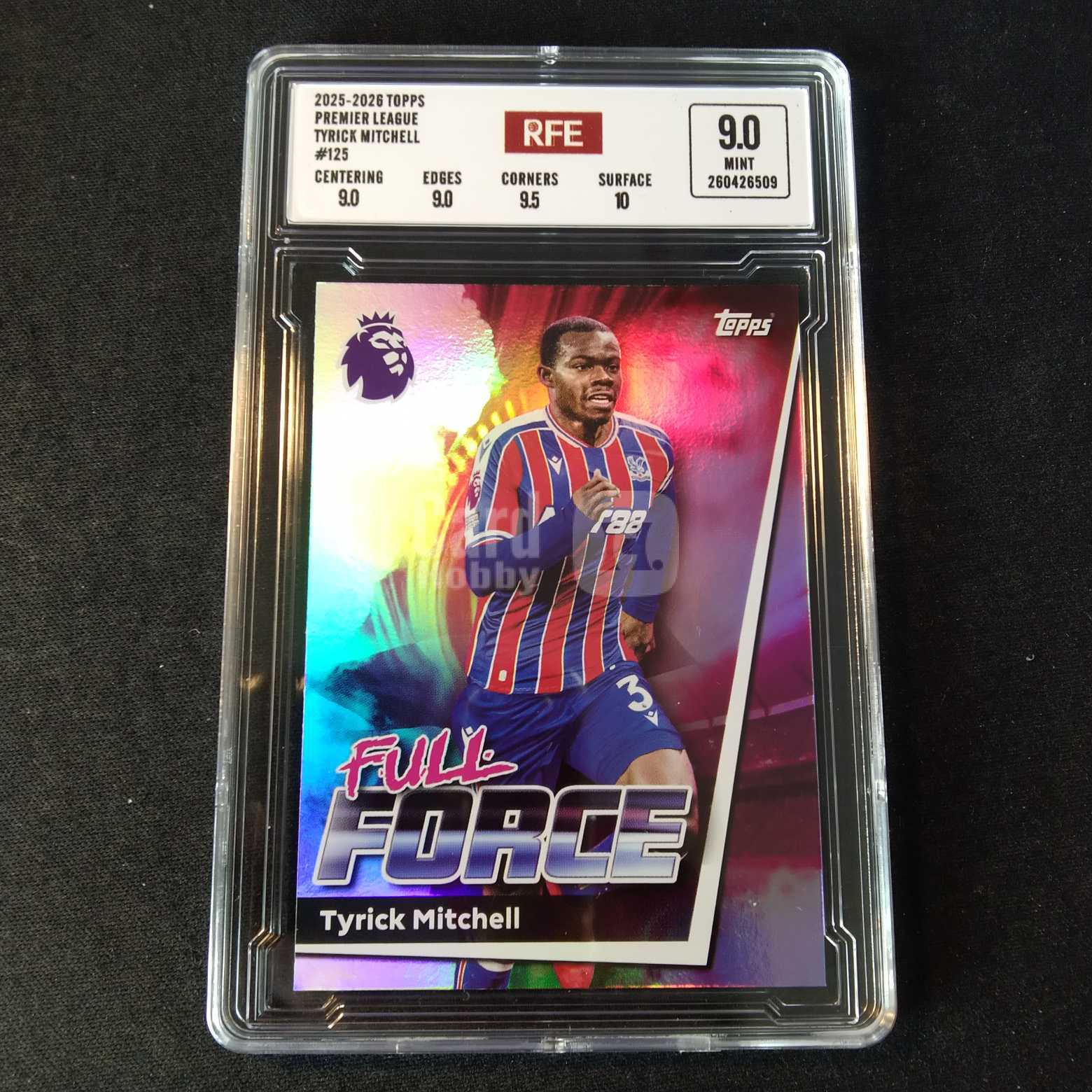 2025-26 Topps Premier 泰里克 米切尔 评级卡 水晶宫 折射 实卡精美稀有 品质保障 投资收藏必备 保值回购 详情见说明 【蓝色星球】