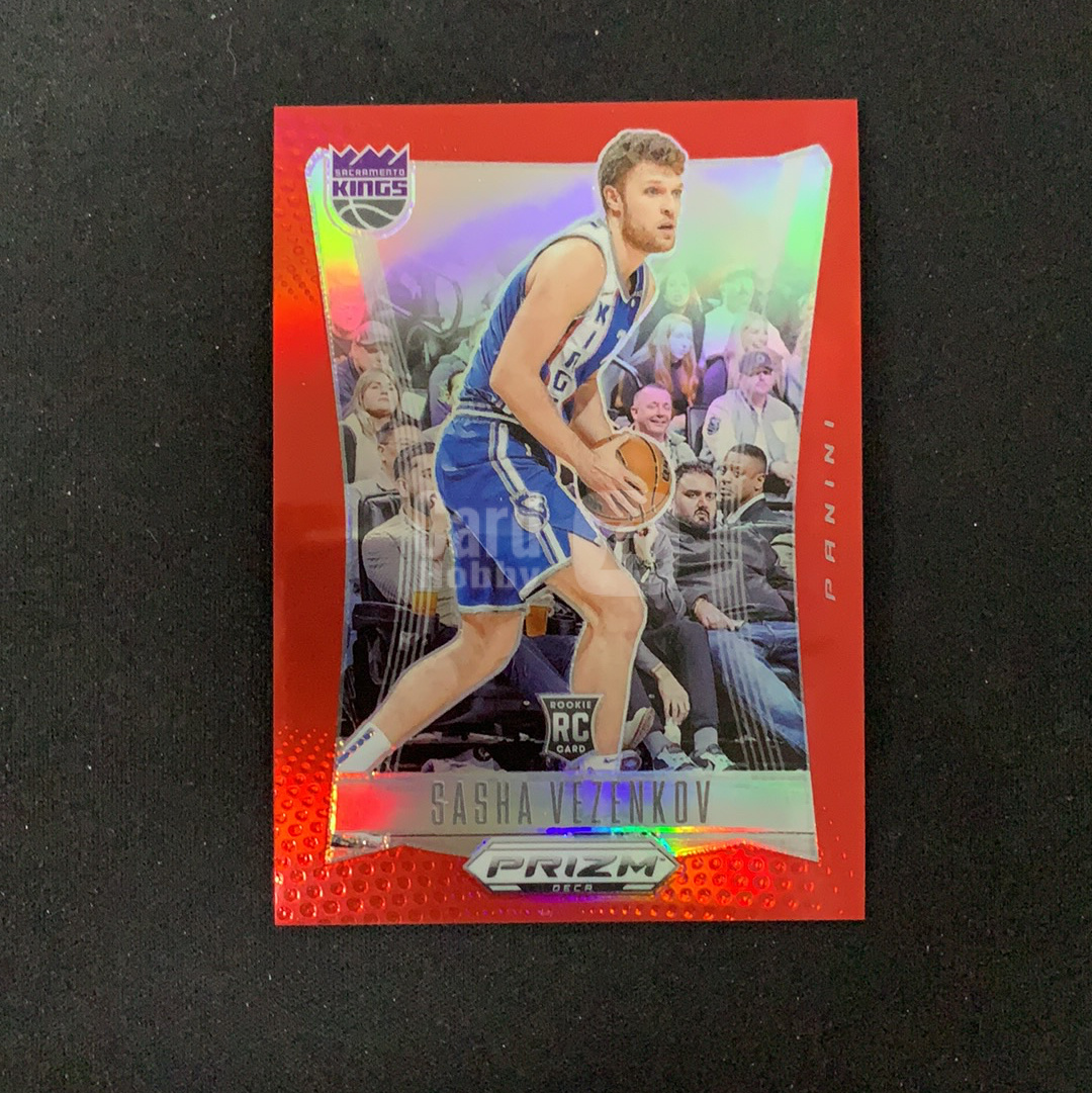 2023-24 Panini Prizm Sasha vezenkov RC 【SC拍卖】pz deca 新秀 国王 韦津科夫 167/199编 红折 收藏必备(小骆)
