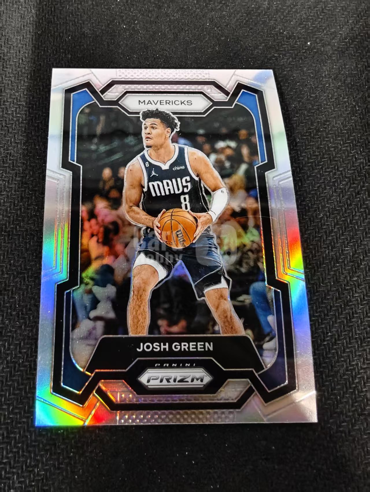 2023-24 Panini Prizm Josh Green 约什 格林 独行侠 银折 PZ 划痕 边角瑕疵 #201
