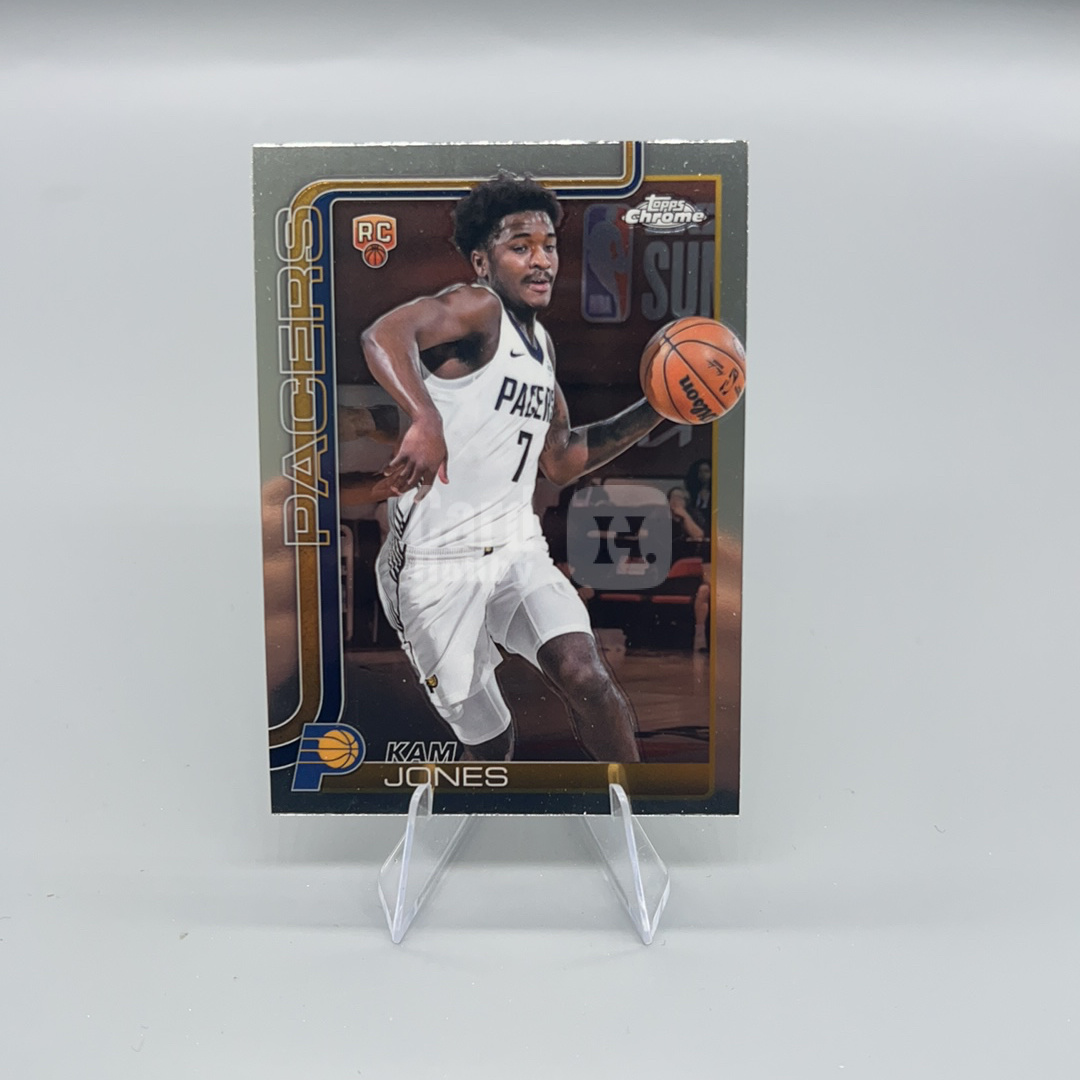 2025 Topps Chrome Kam Jones RC H 【顺丰速运 只合并不累计】topps 新秀RC 卡姆 琼斯 base