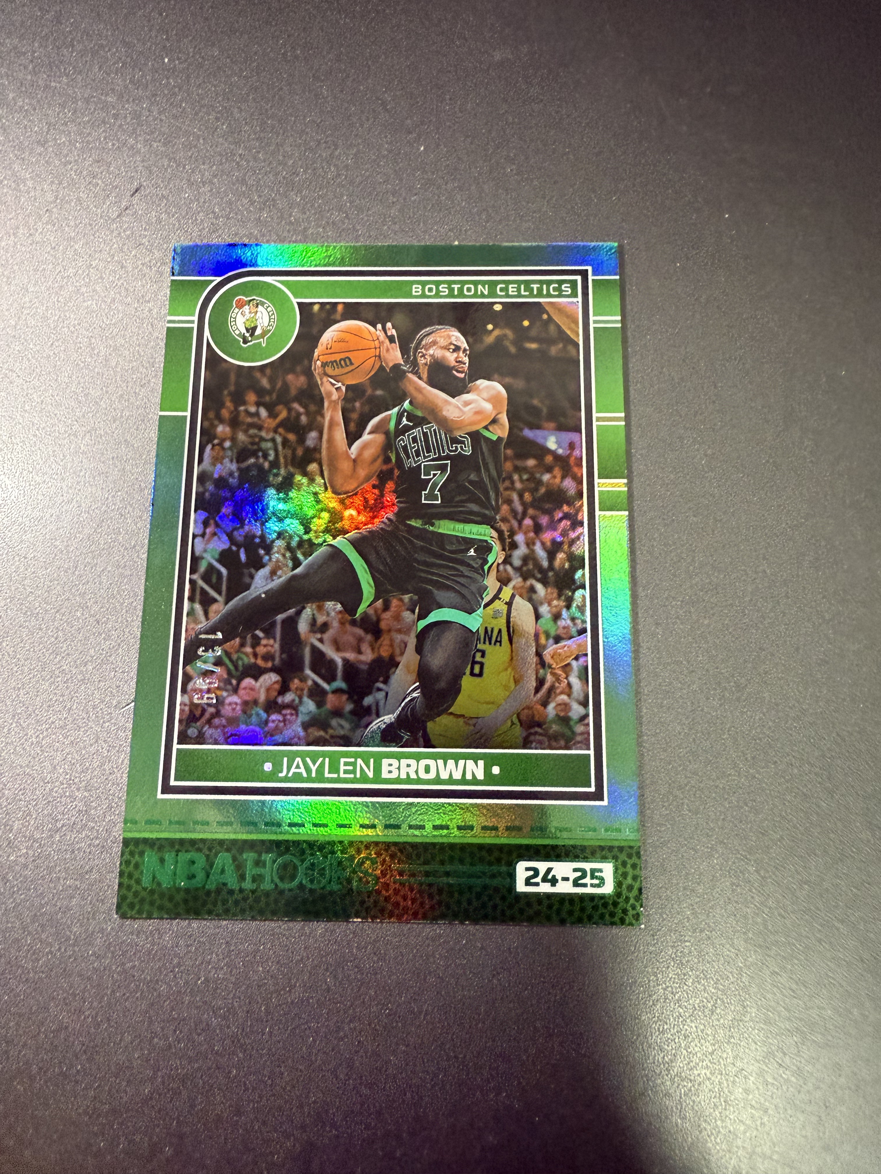 2024-25 Panini NBA Hoops Jaylen Brown 杰伦布朗 绿折 99编 凯尔特人队 黑子