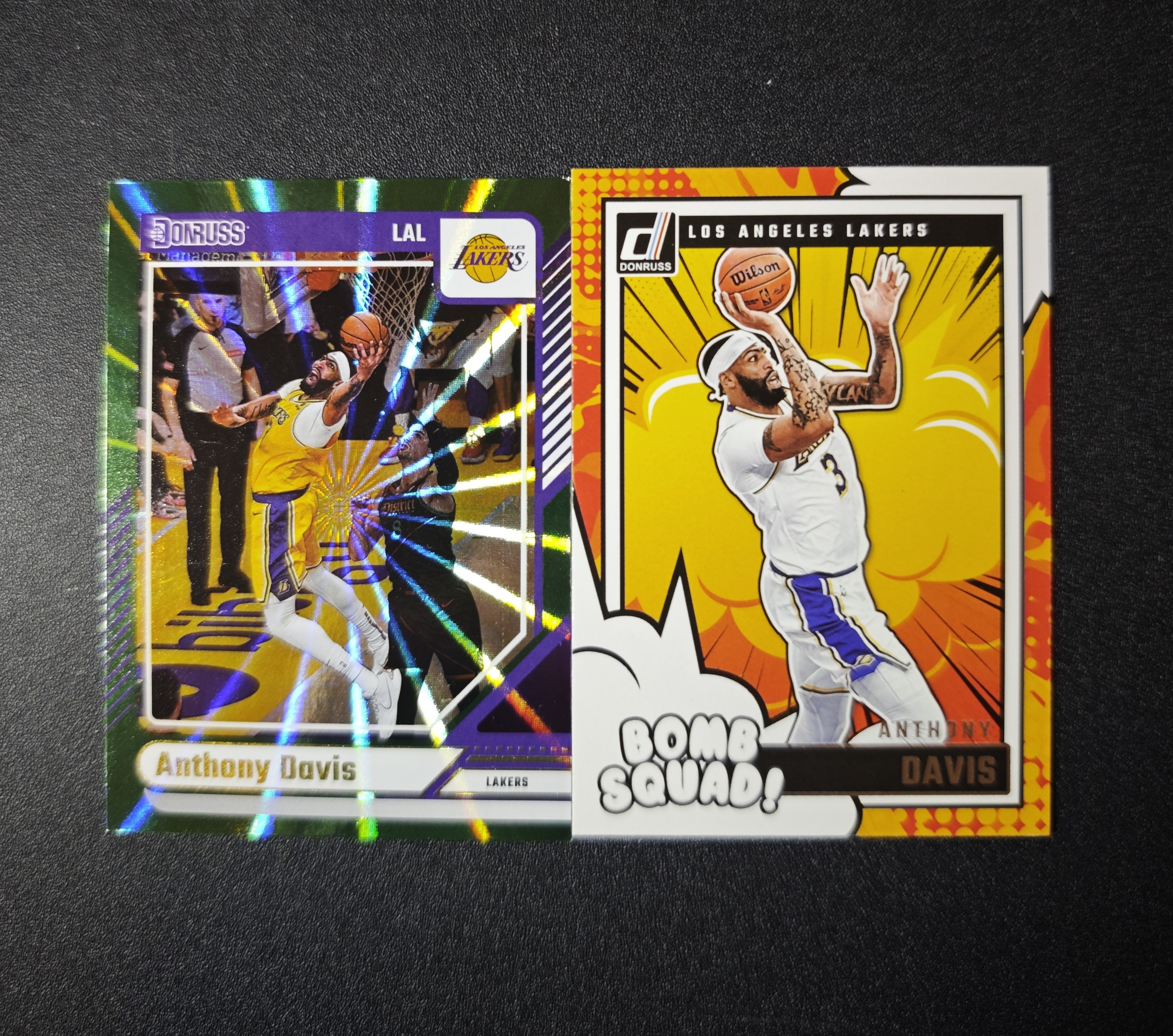 lot 2张 安东尼 戴维斯 特卡 不保卡品 91代拍