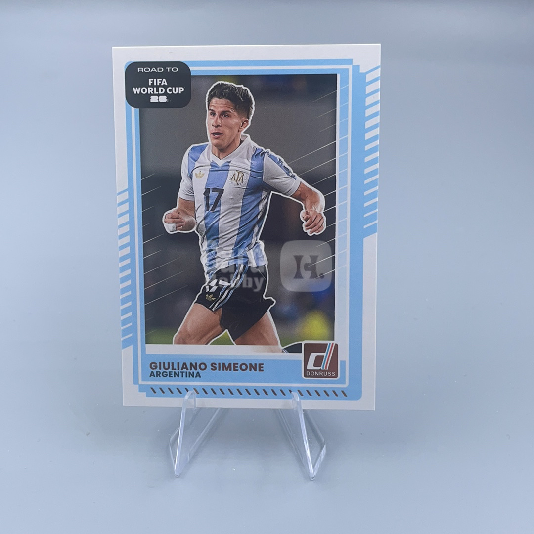 2025-26 Panini Donruss Giuliano Simeone 【顺丰速运 只合并不累计】杜蕾斯 美加墨世界杯 卡品如图 阿根廷 西蒙尼 Z6