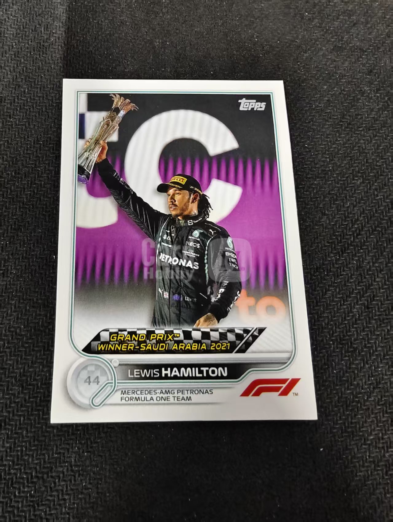 2022 Topps Chrome F1 Lewis Hamilton 刘易斯 汉密尔顿 AMG梅赛德斯奔驰 划痕 边角瑕疵 @171