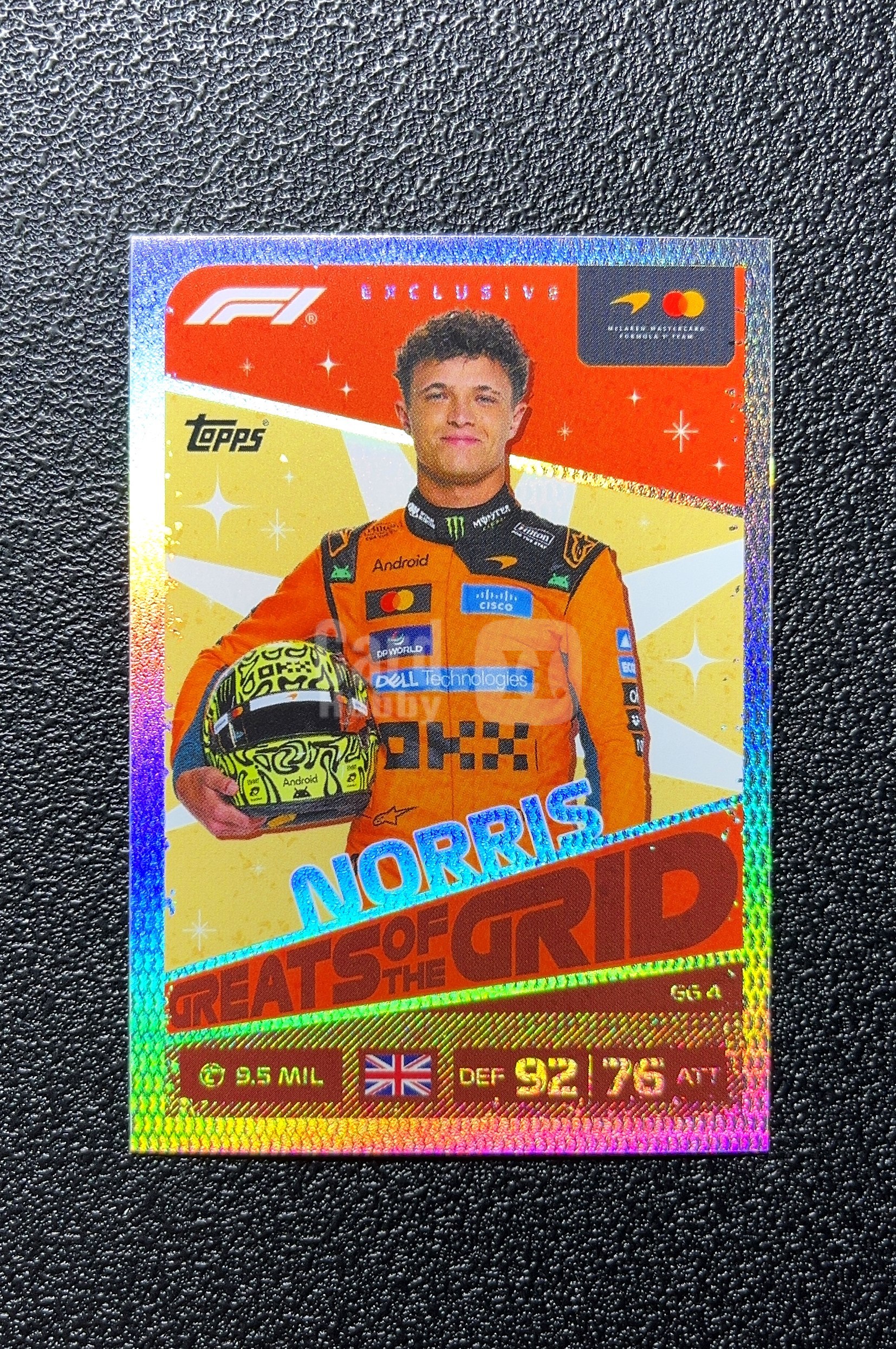 【小白1%代卖】2026 Topps Greats of the Grid Greats of the Grid 车坛传奇 Lando Norris 兰多·诺里斯 卡品如图 高价值 0809