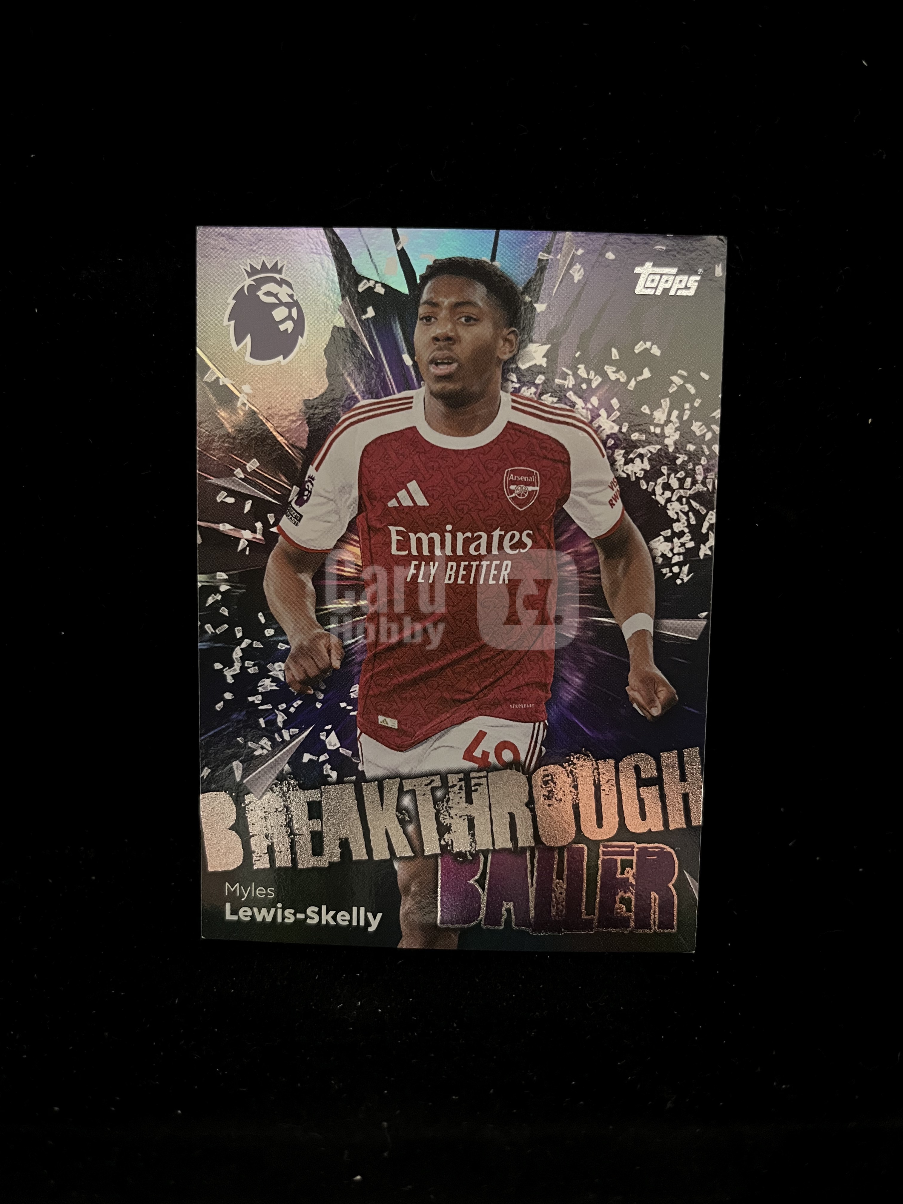 免费代拍 2025 Topps Premier League Breakthrough Baller 英超 刘易斯-斯凯利 Myles Lewis-Skelly 折射 卡品如图#F430