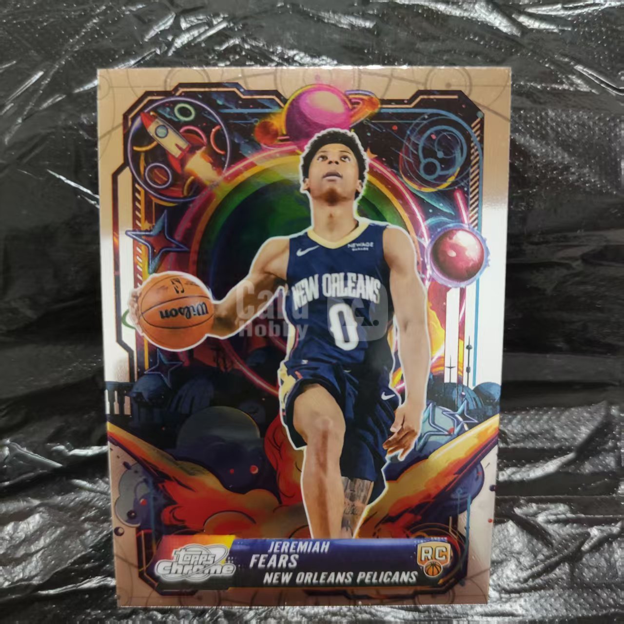 2025-26 Topps NBA Topps Cosmic Chrome Jeremiah Fears RC 杰里迈亚 费尔斯 新秀rc propulsion特卡 鹈鹕队 收藏必备 可累计