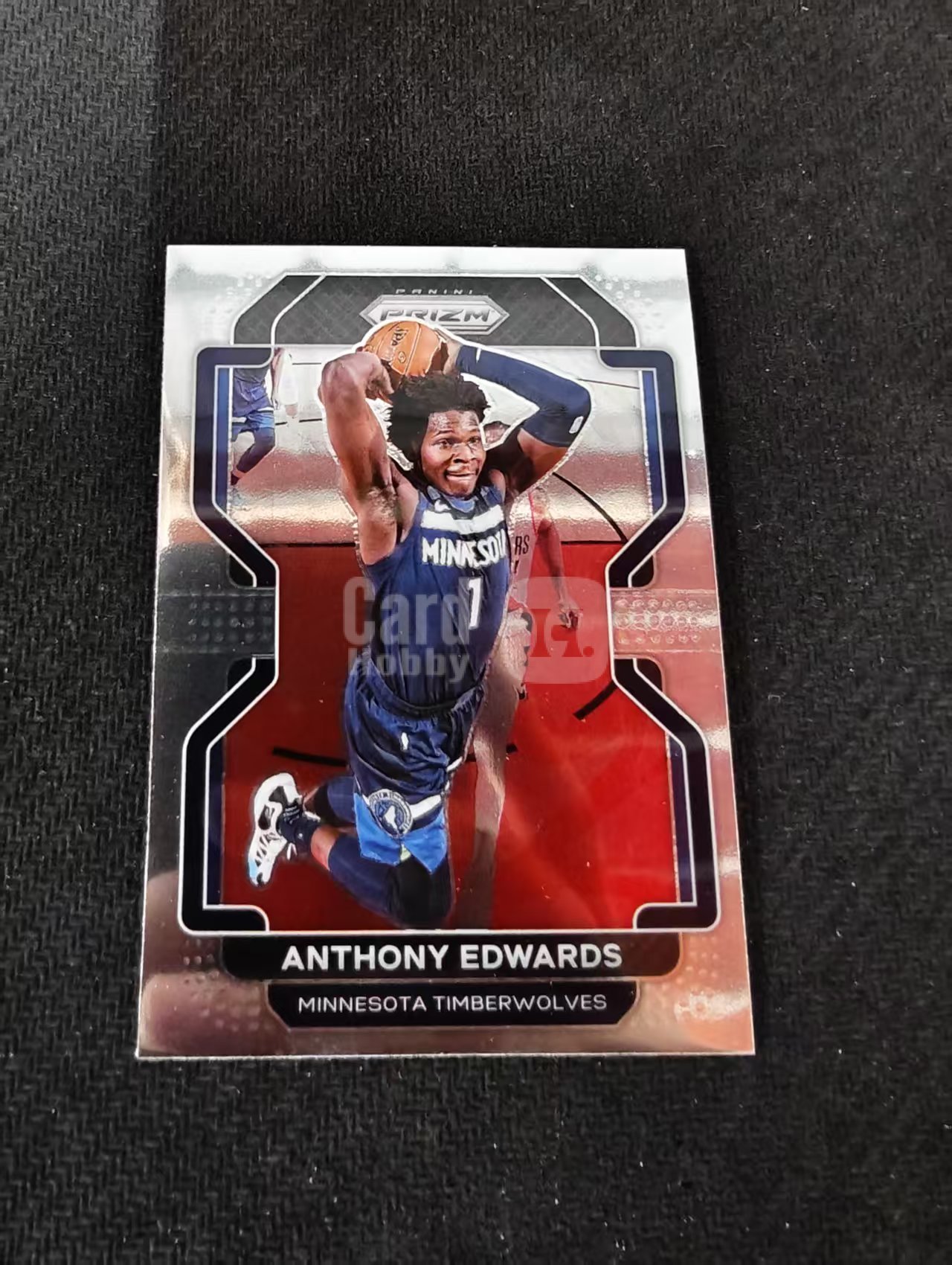 【可合并,不累计】2021-22 Panini Prizm Anthony Edwards 森林狼 华子 爱德华兹 PZ 划痕 边角瑕疵 #37