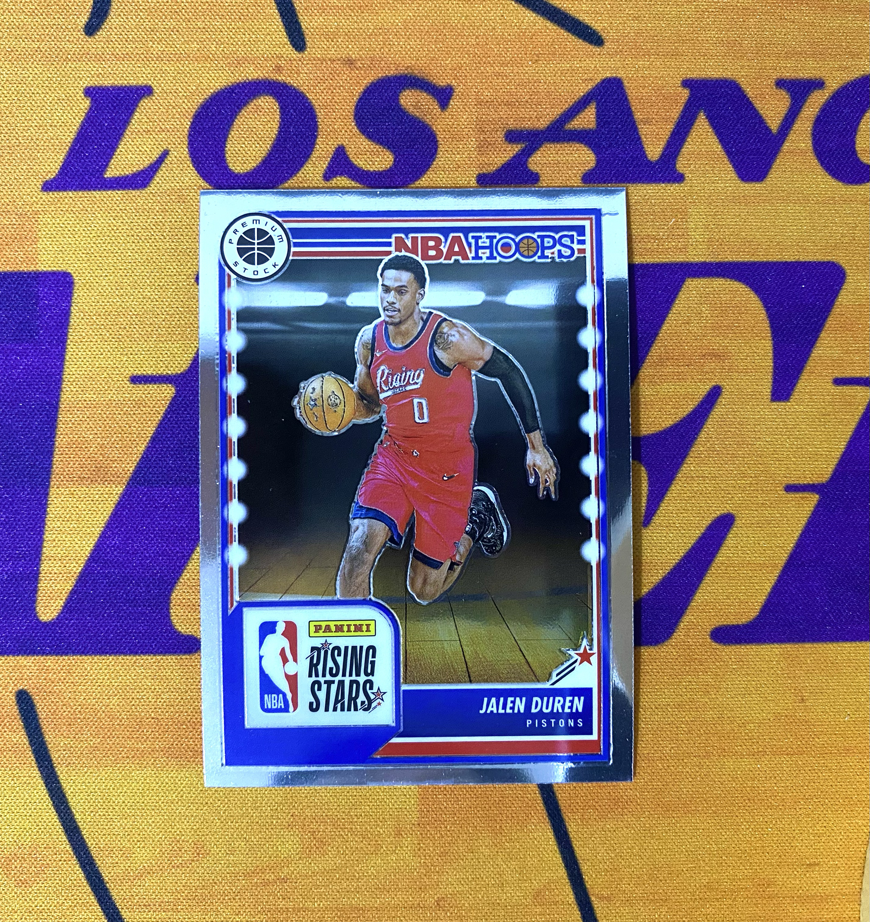 2023-24 Panini NBA Hoops Jalen Duren 杰伦 杜伦 RISING STARS 活塞 热门球员 凑套 专收必备 卡品如图 有问题拍前私聊 拍后询问默认不处理