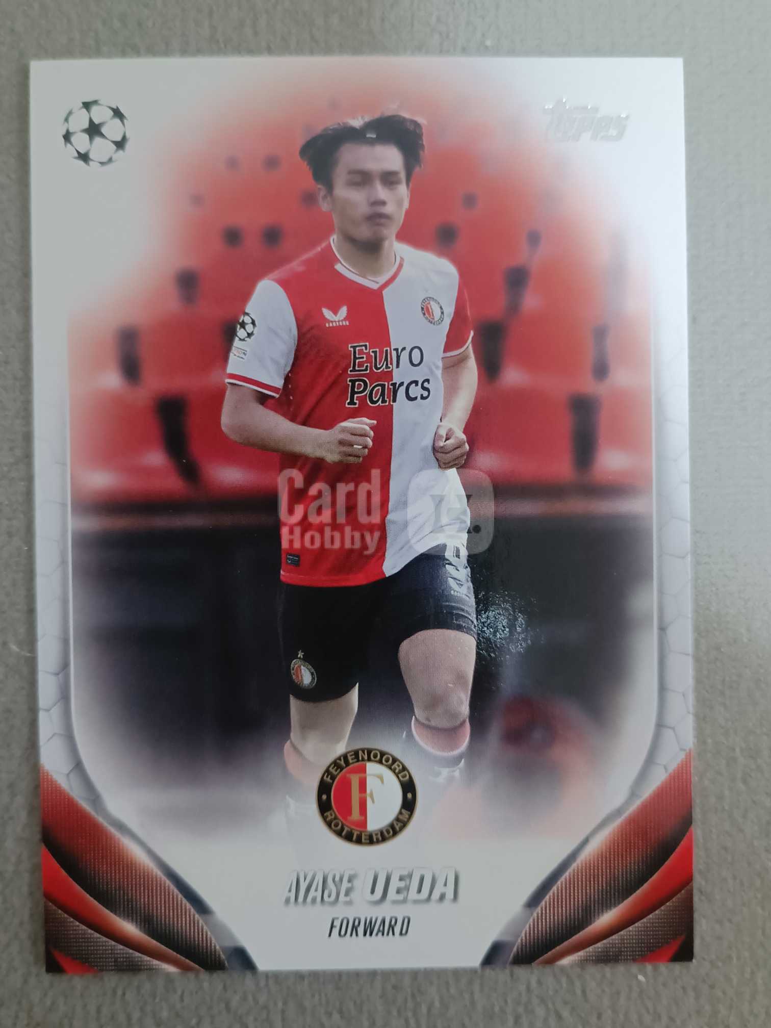 2024 Topps UEFA Champions League Ayase Ueda 【接代拍】欧冠 UCC base 纸卡 上田绮世 日本 布鲁日 费耶诺德 未来可期 队迷人迷 收藏凑套可入