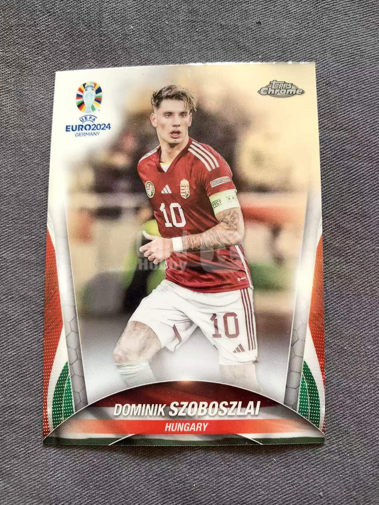2024 Topps Chrome Dominik Szoboszlai 索博斯洛伊 索博 匈牙利 base 欧洲杯 元年TC 卡品如图 维稳