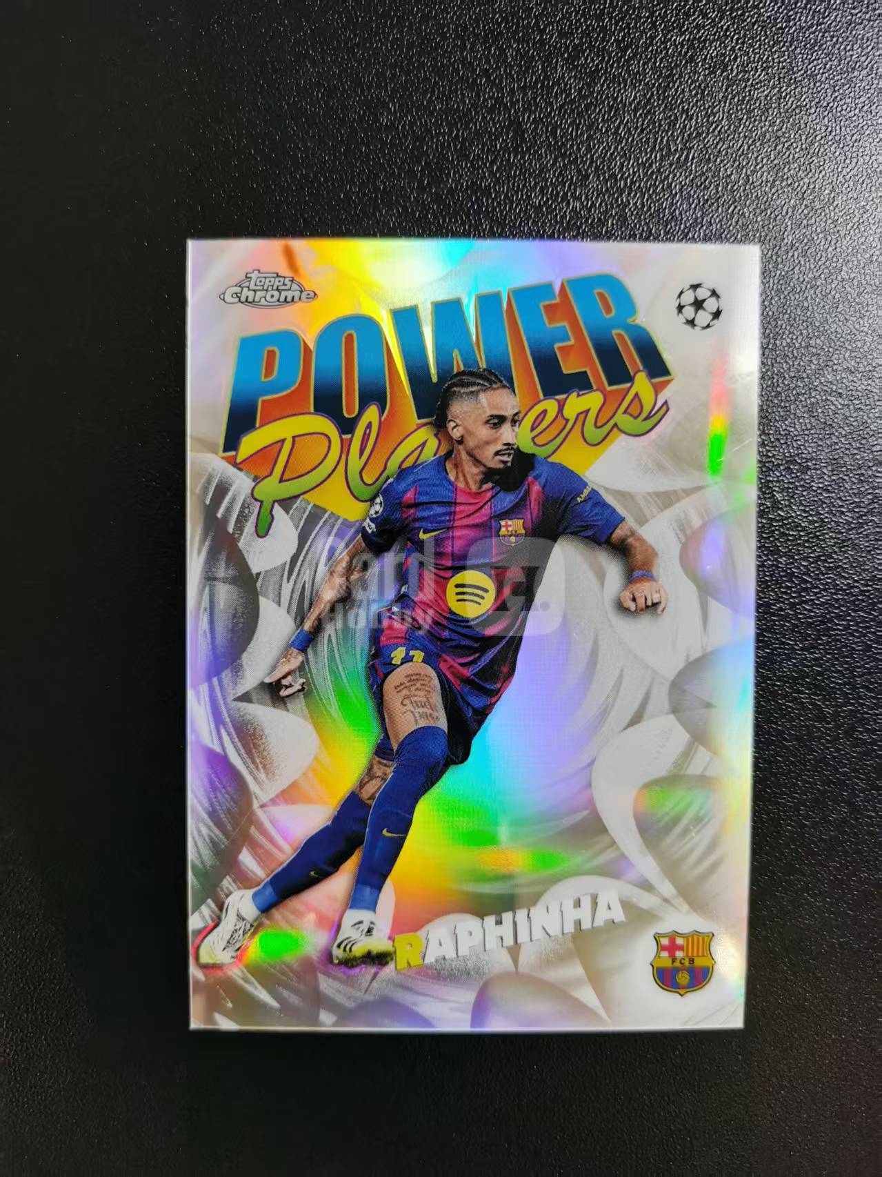 2026 Topps Chrome Raphinha 拉菲尼亚 巴萨 巴西 特卡 欧冠TC 折射 收藏凑套 卡品如图 免费代拍CC27