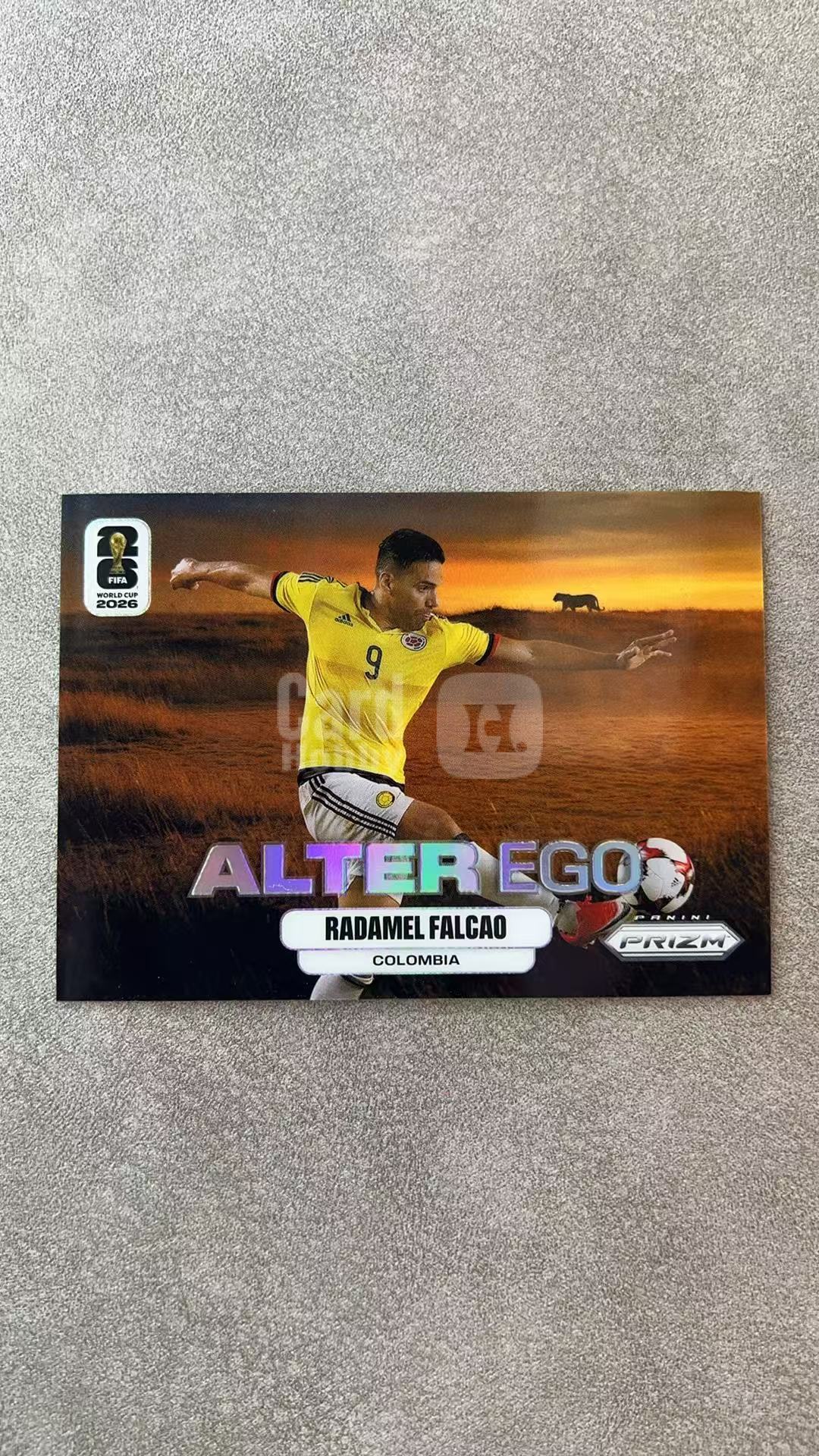 8105【330球星卡实体店代卖】2026 Panini pz世界杯 Prizm RADAMEL FALCAO 法尔考 哥伦比亚 alter ego 折射 大比例 ssp (UK23)