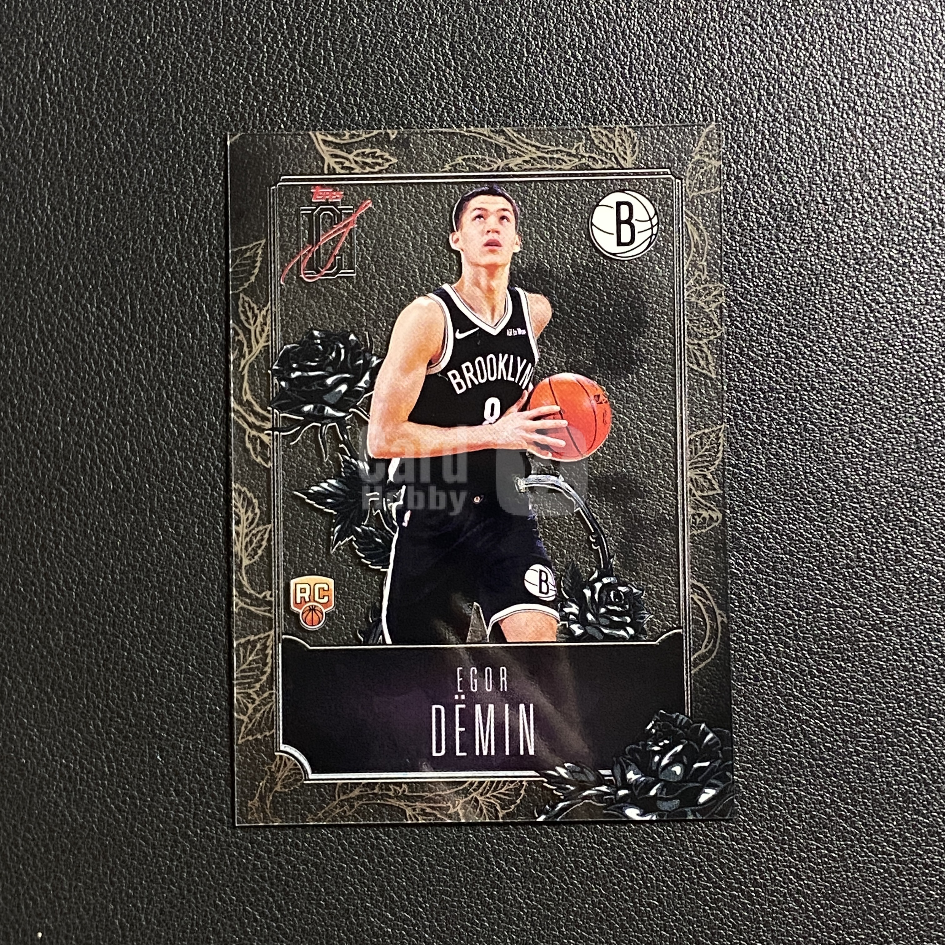 【伦子】2026 TOPPS SIGNATURE CLASS RC 新秀 篮网 EGOR DEMIN 叶戈尔 杰明 德明 大比例SP 贵族 胶片 特卡 瑕疵见图 SAMM-16